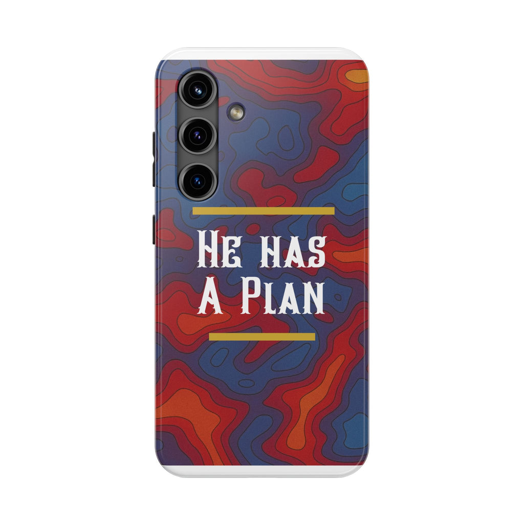 He Has A Plan Phone Case