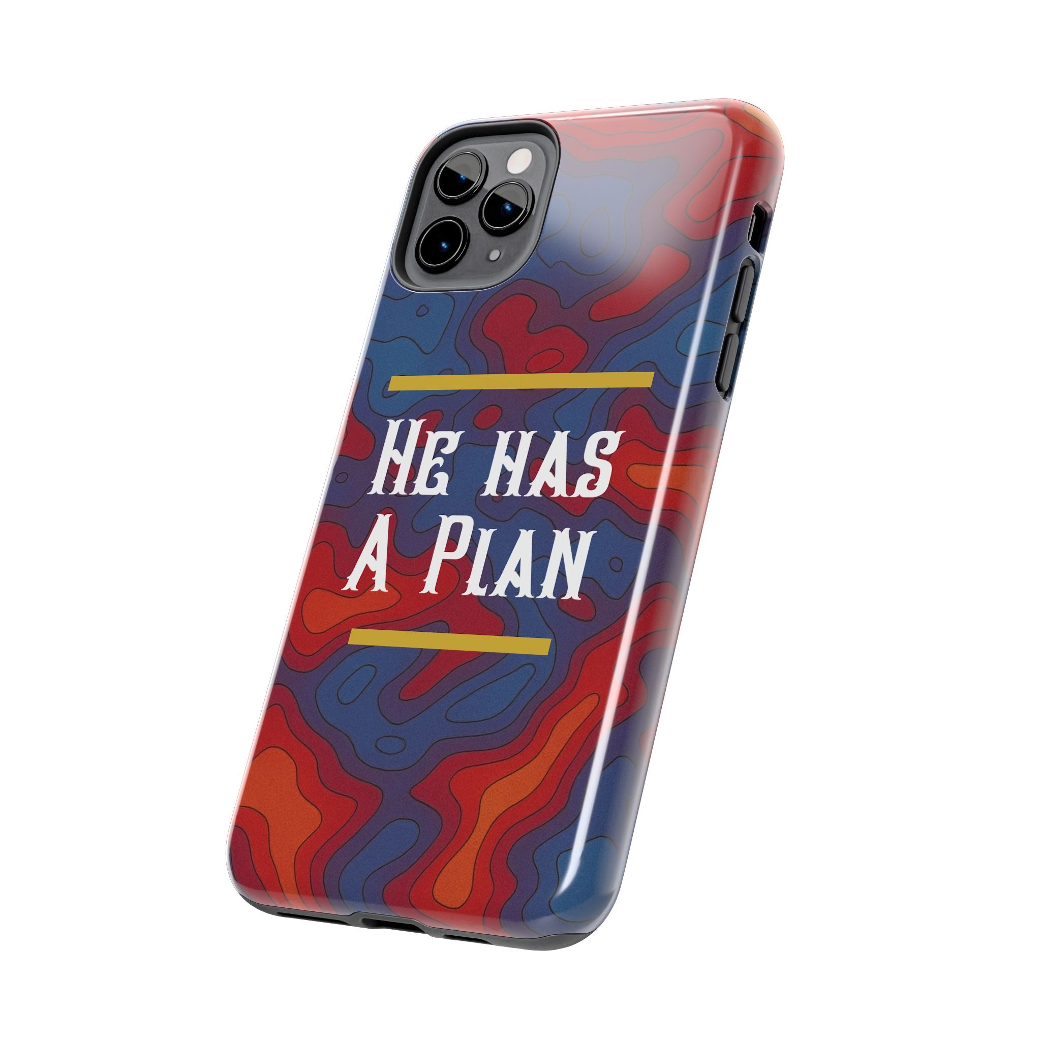 He Has A Plan Phone Case
