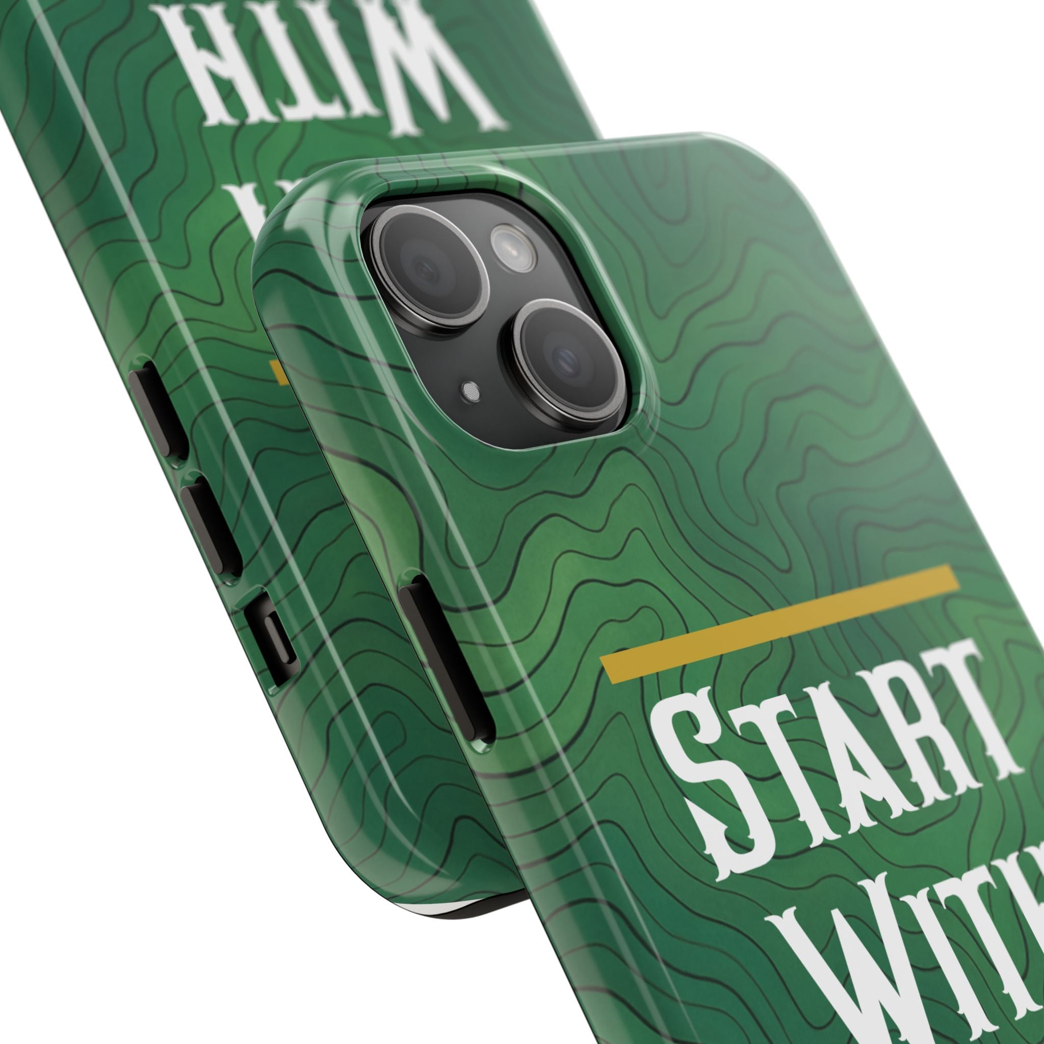 Start with God - Phone Case