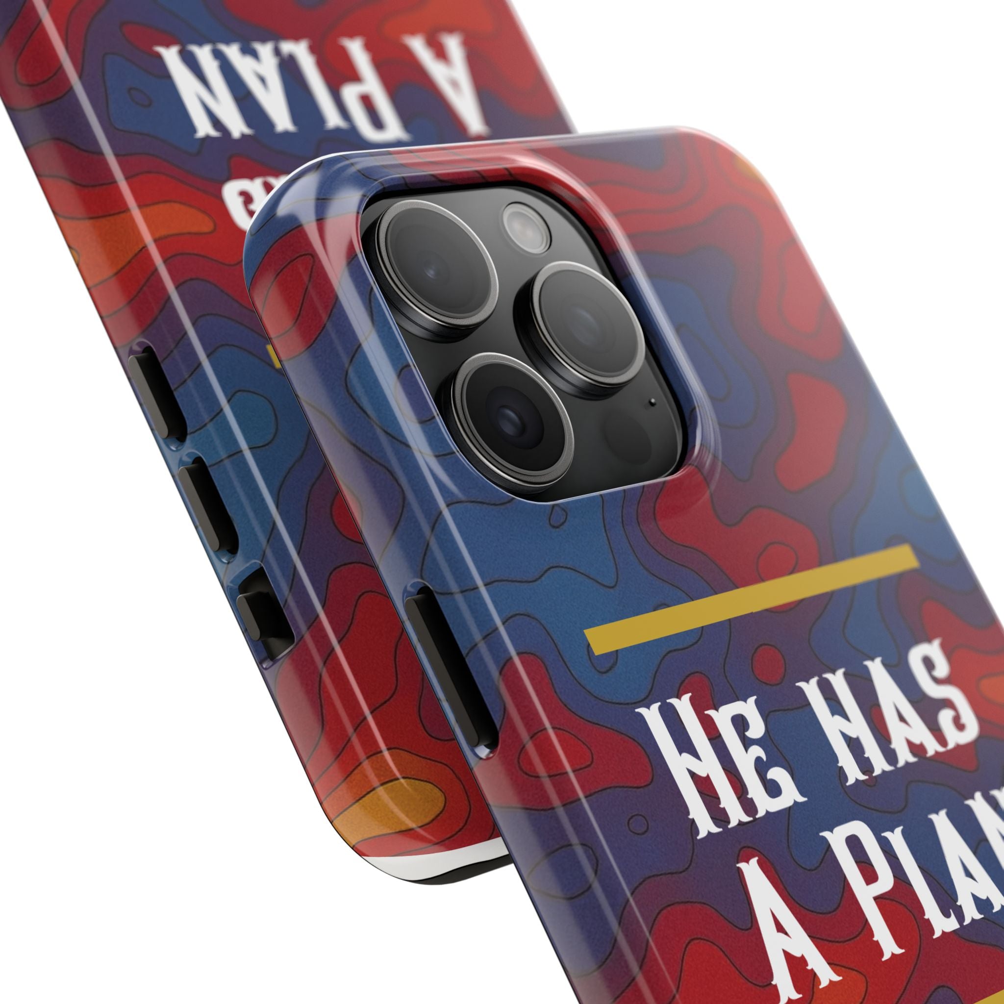 He Has A Plan Phone Case