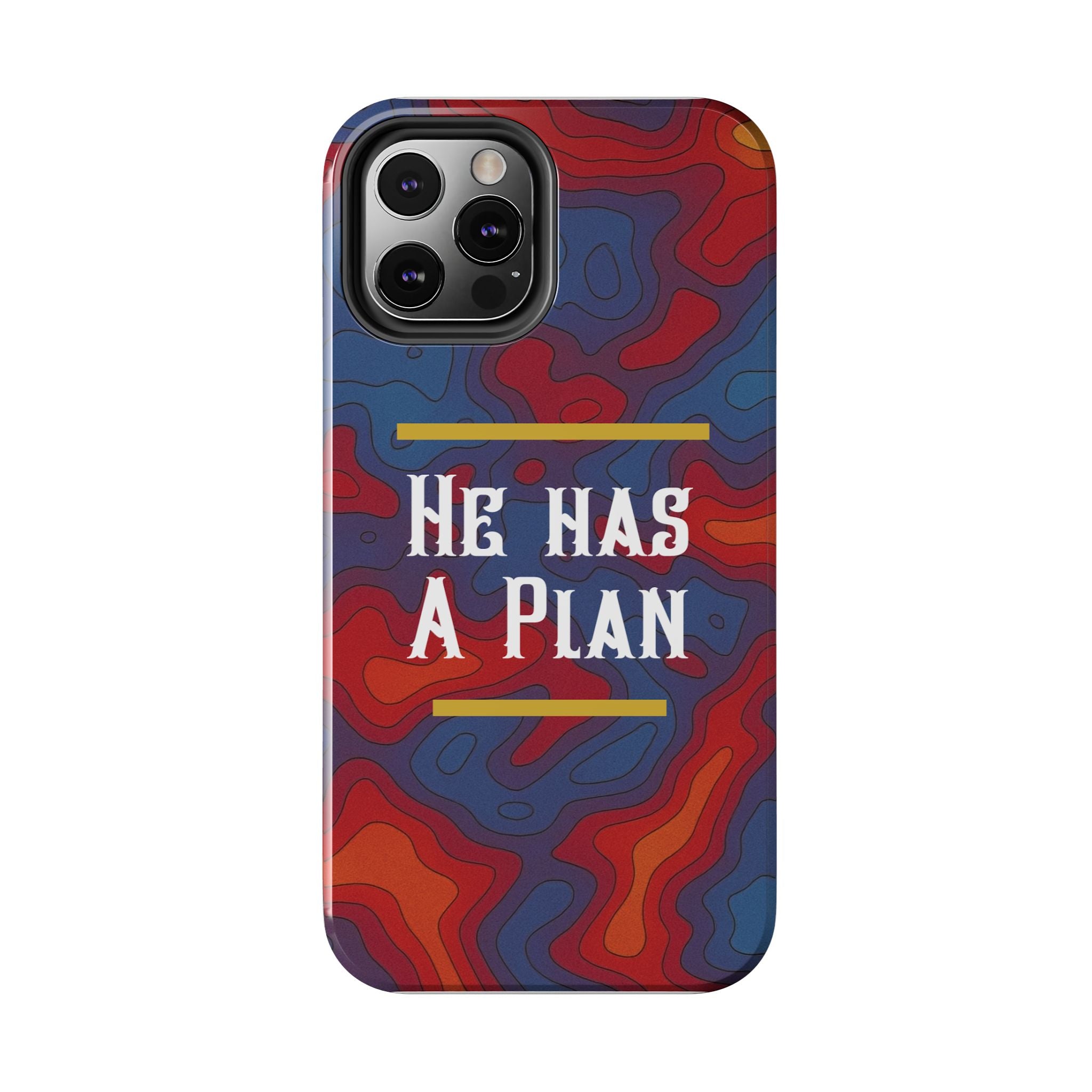 He Has A Plan Phone Case