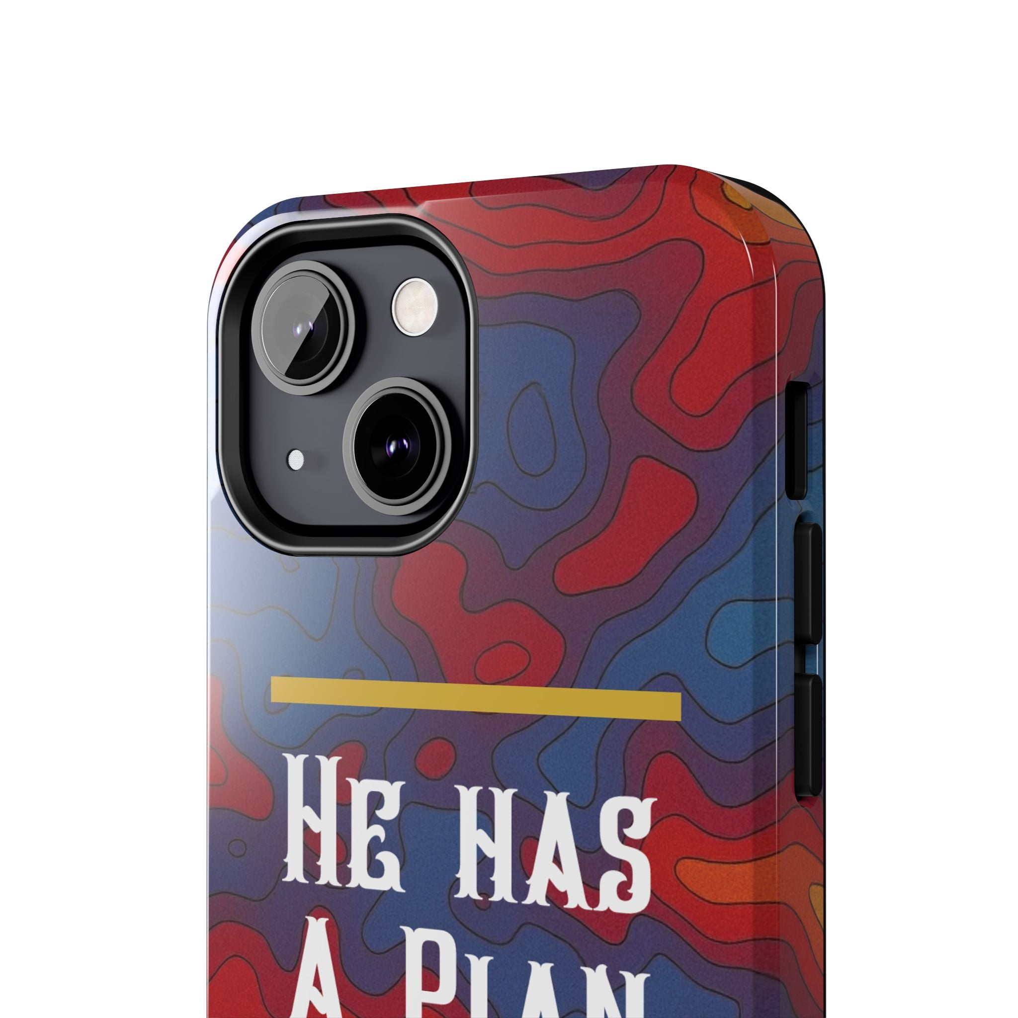 He Has A Plan Phone Case