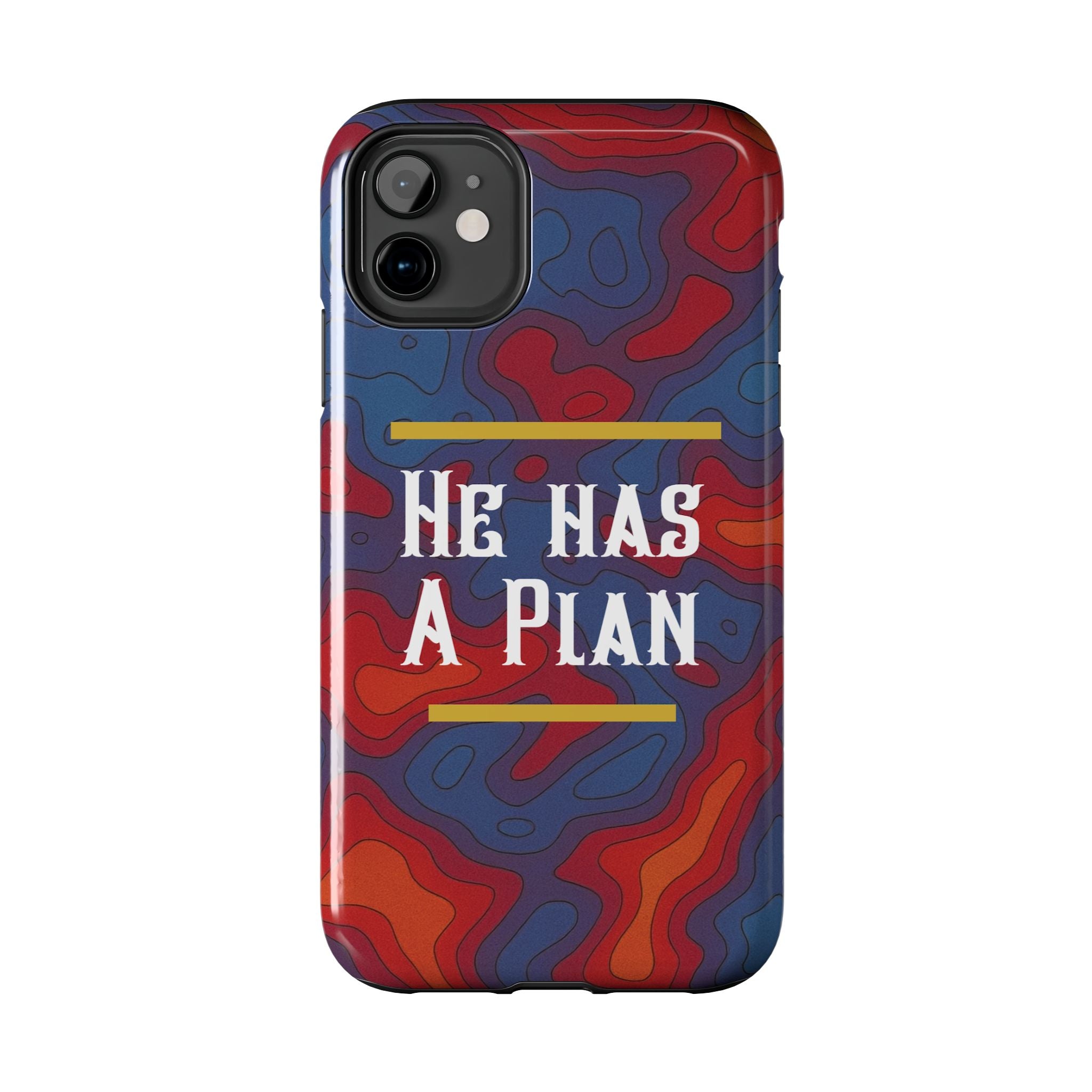 He Has A Plan Phone Case