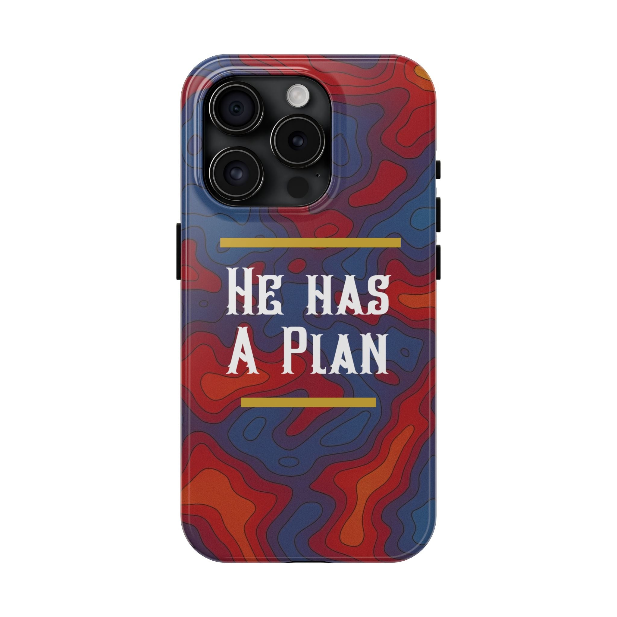 He Has A Plan Phone Case