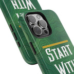 Start with God - Phone Case