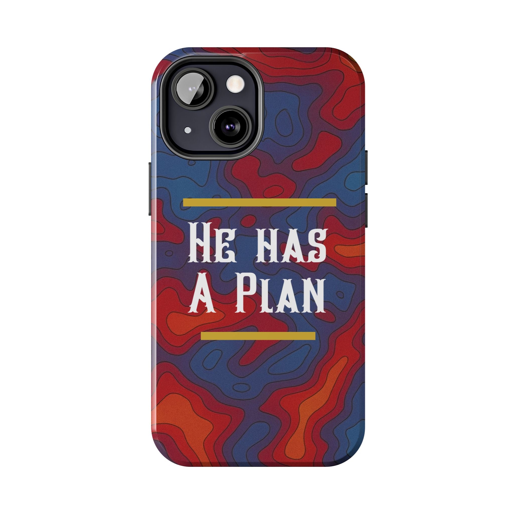 He Has A Plan Phone Case