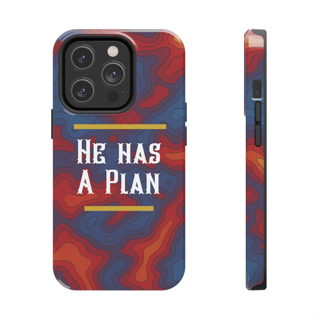 He Has A Plan Phone Case