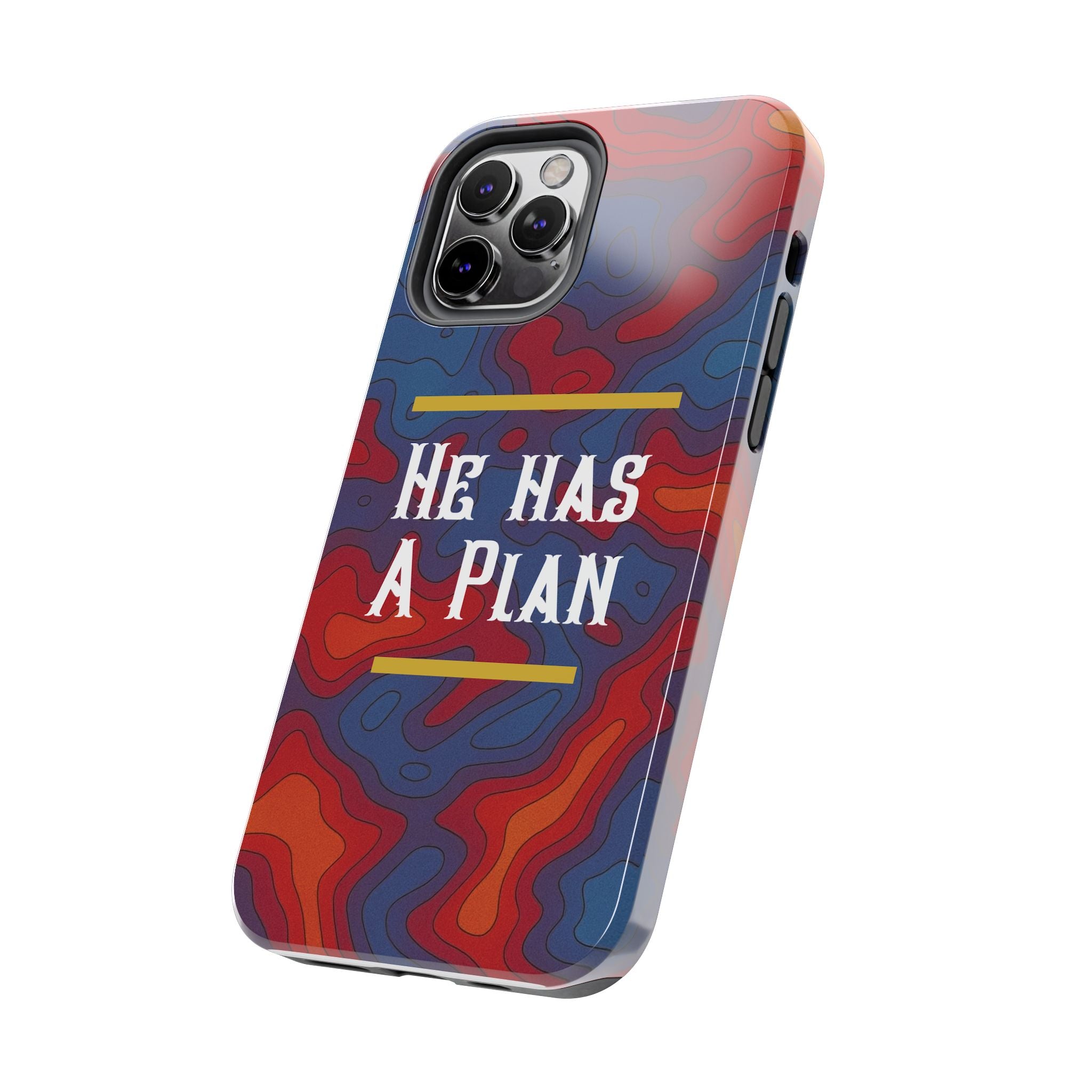He Has A Plan Phone Case