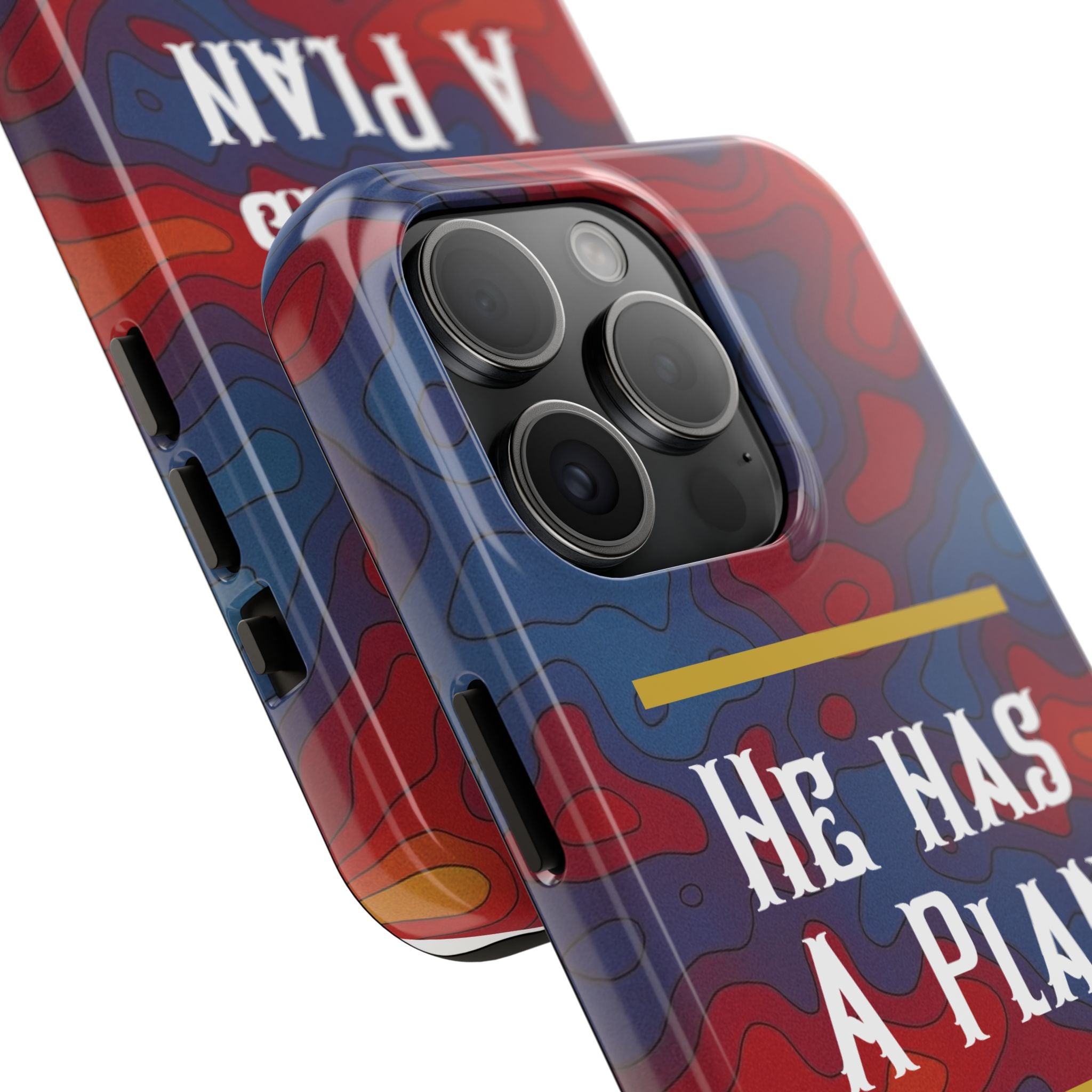 He Has A Plan Phone Case