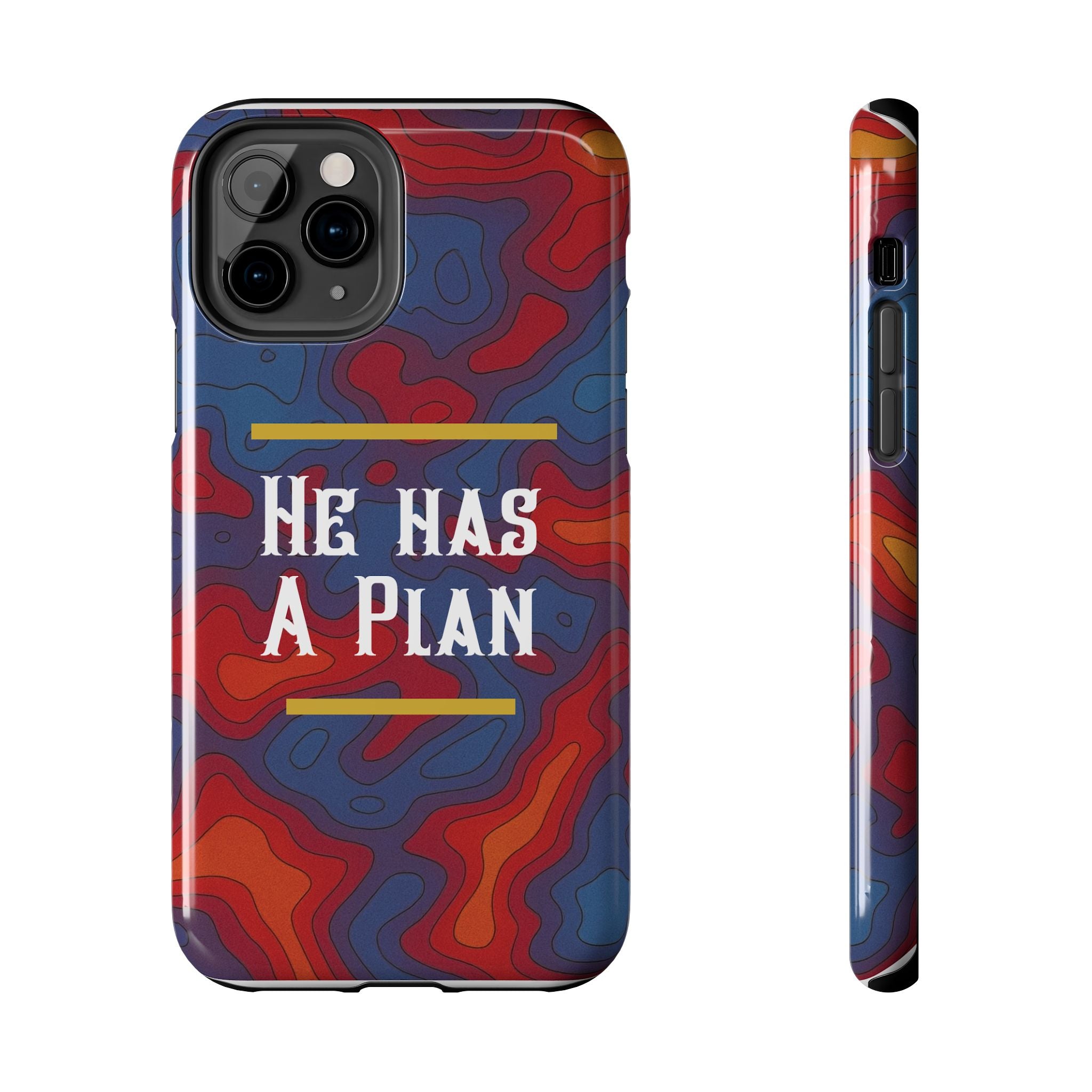 He Has A Plan Phone Case
