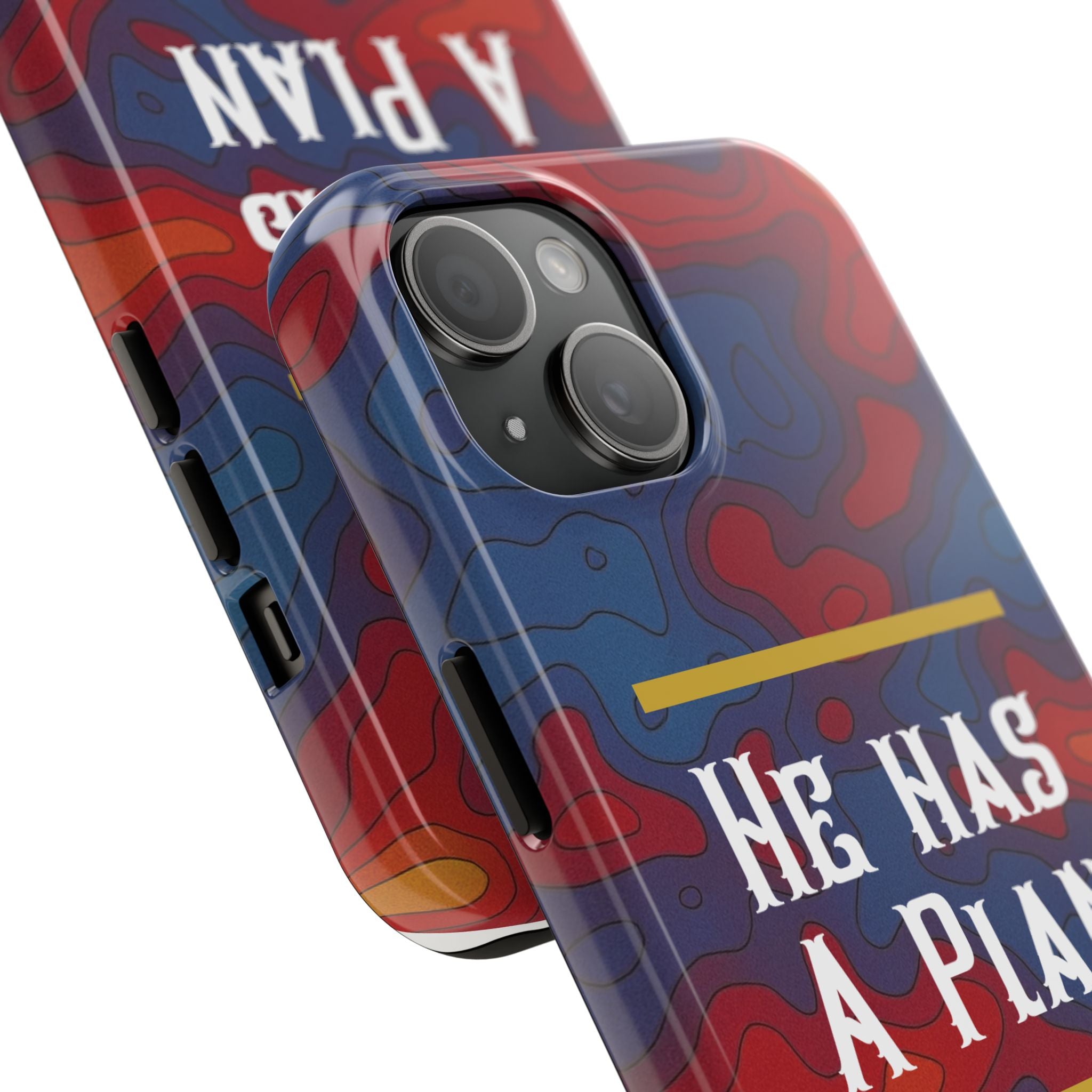 He Has A Plan Phone Case