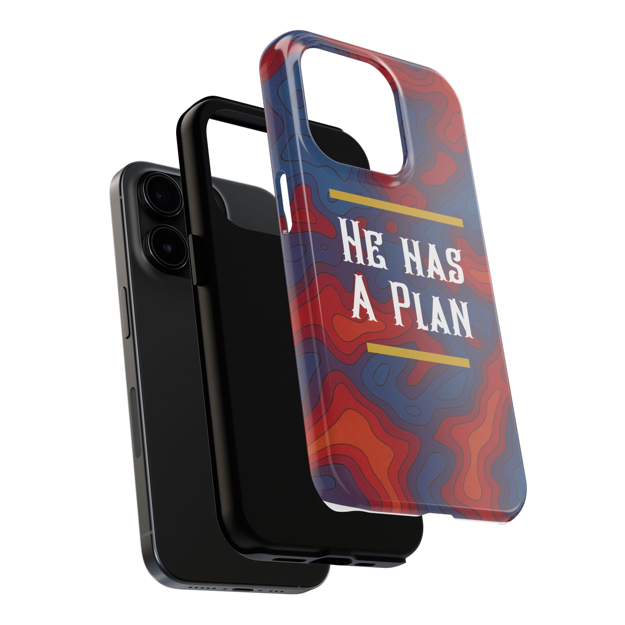 He Has A Plan Phone Case