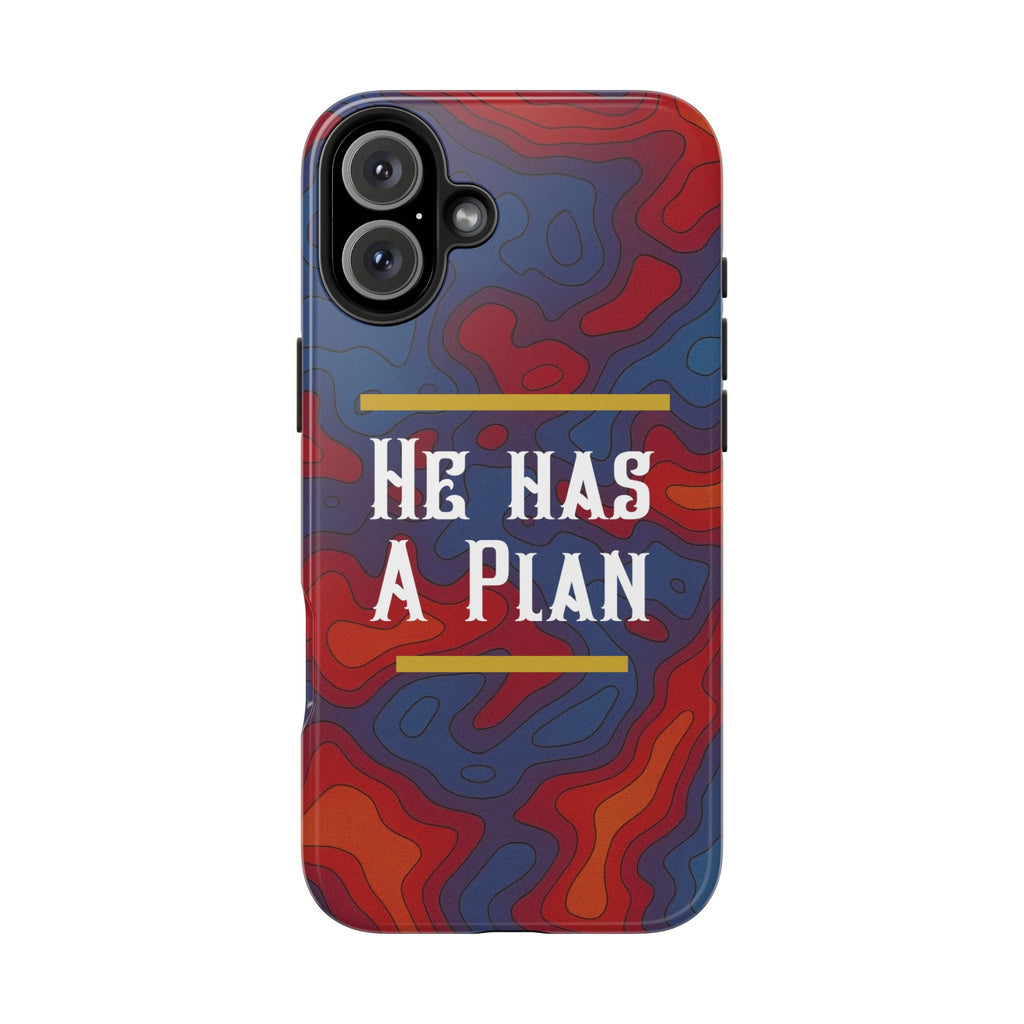 He Has A Plan Phone Case