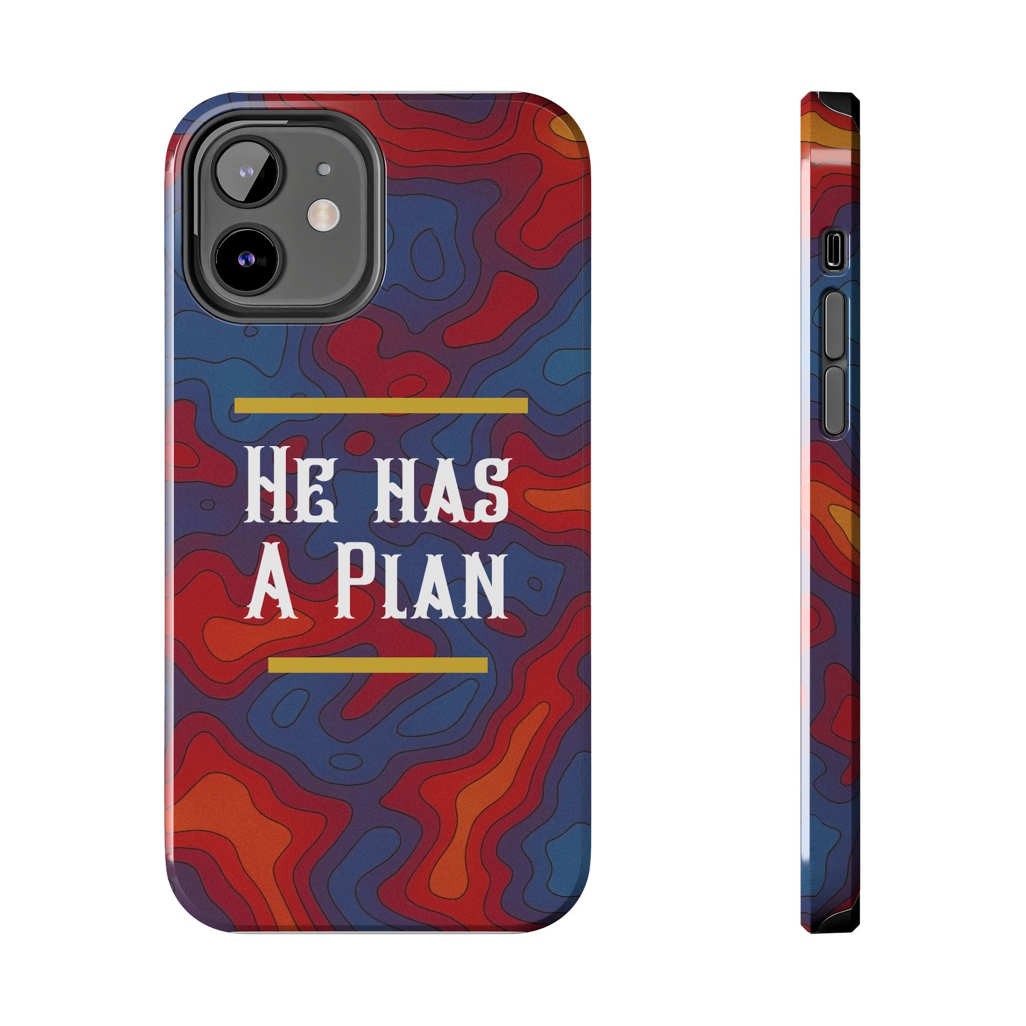 He Has A Plan Phone Case