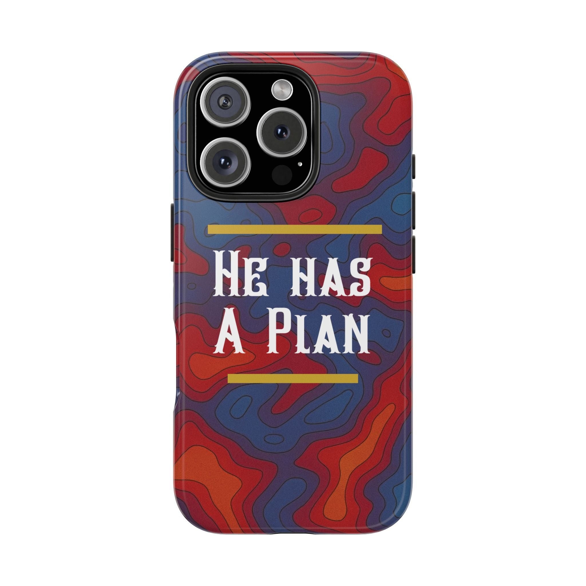 He Has A Plan Phone Case