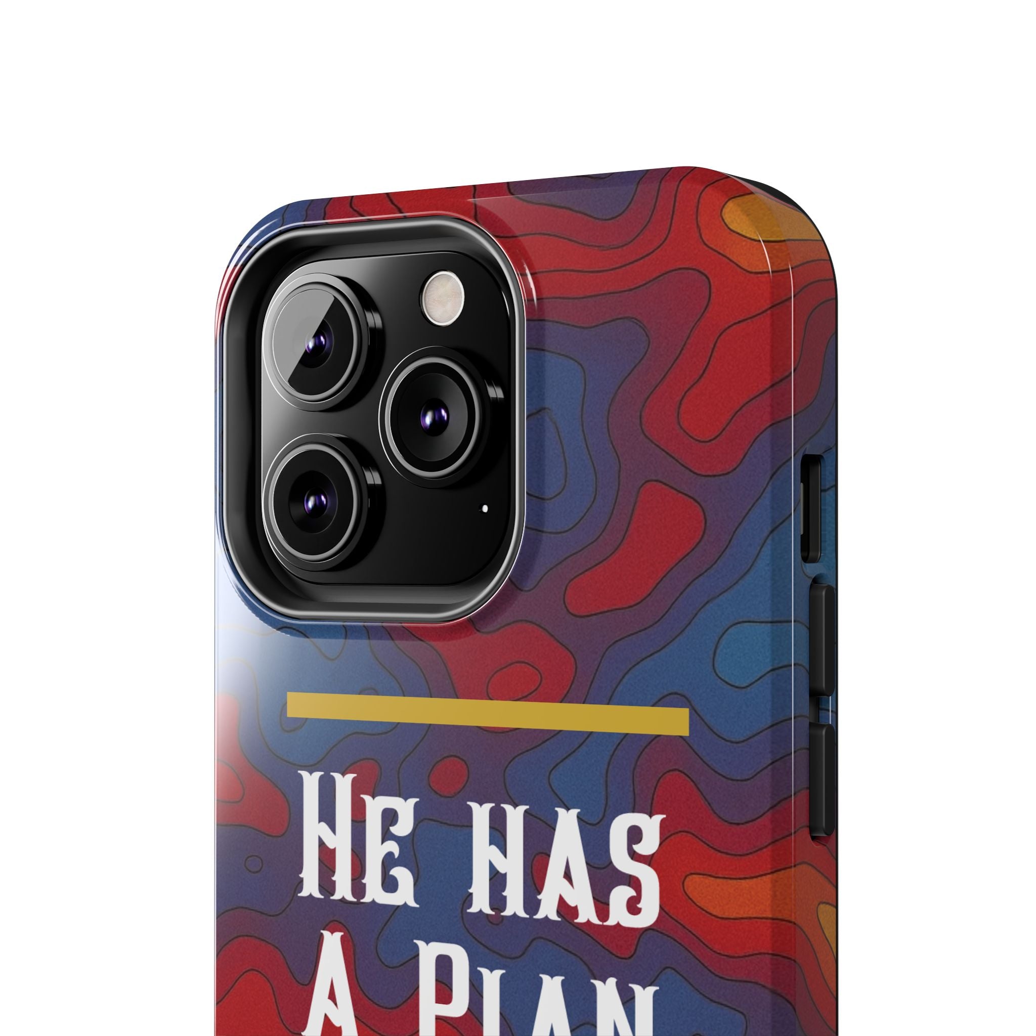 He Has A Plan Phone Case