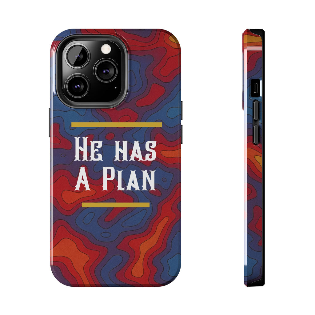 He Has A Plan Phone Case
