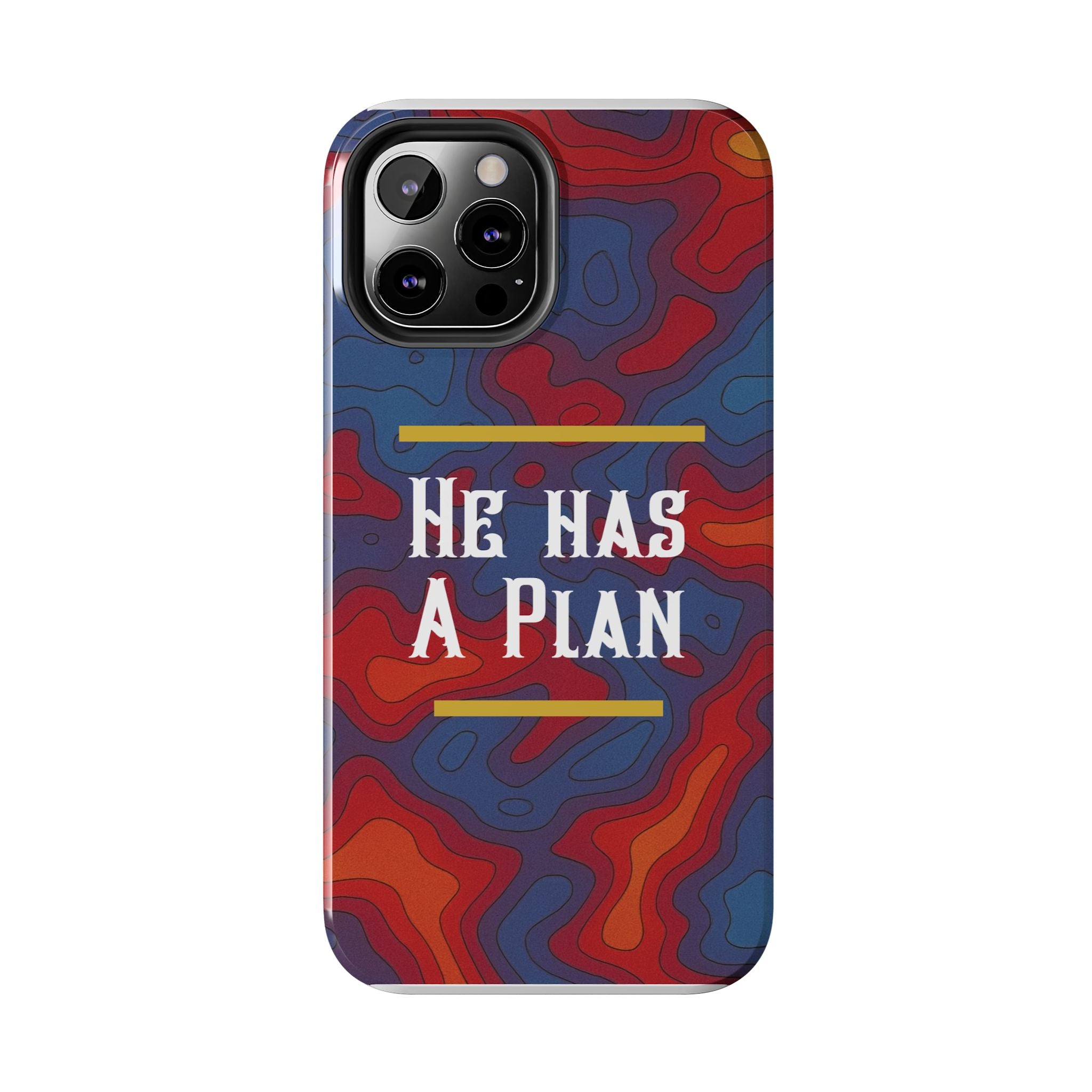 He Has A Plan Phone Case