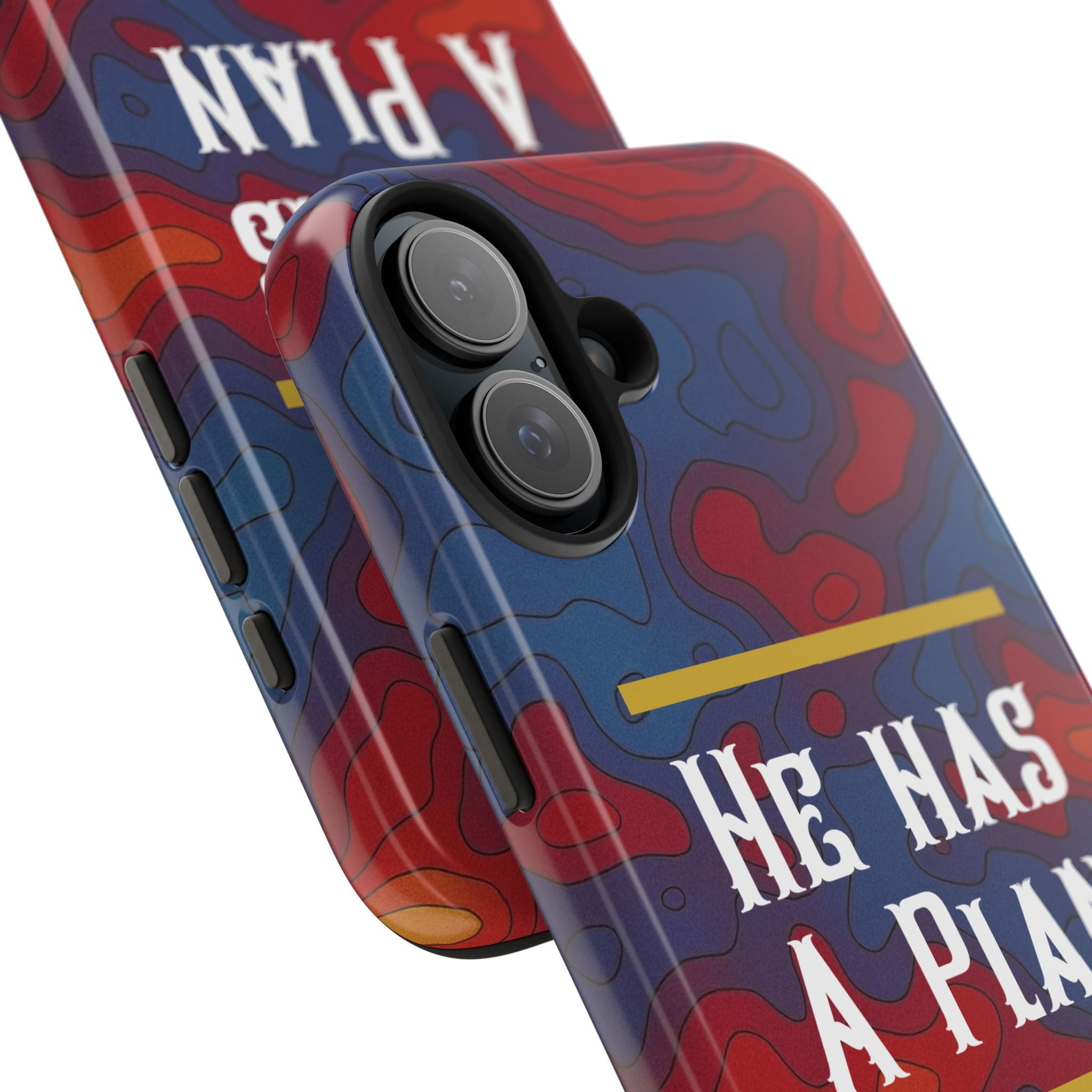 He Has A Plan Phone Case