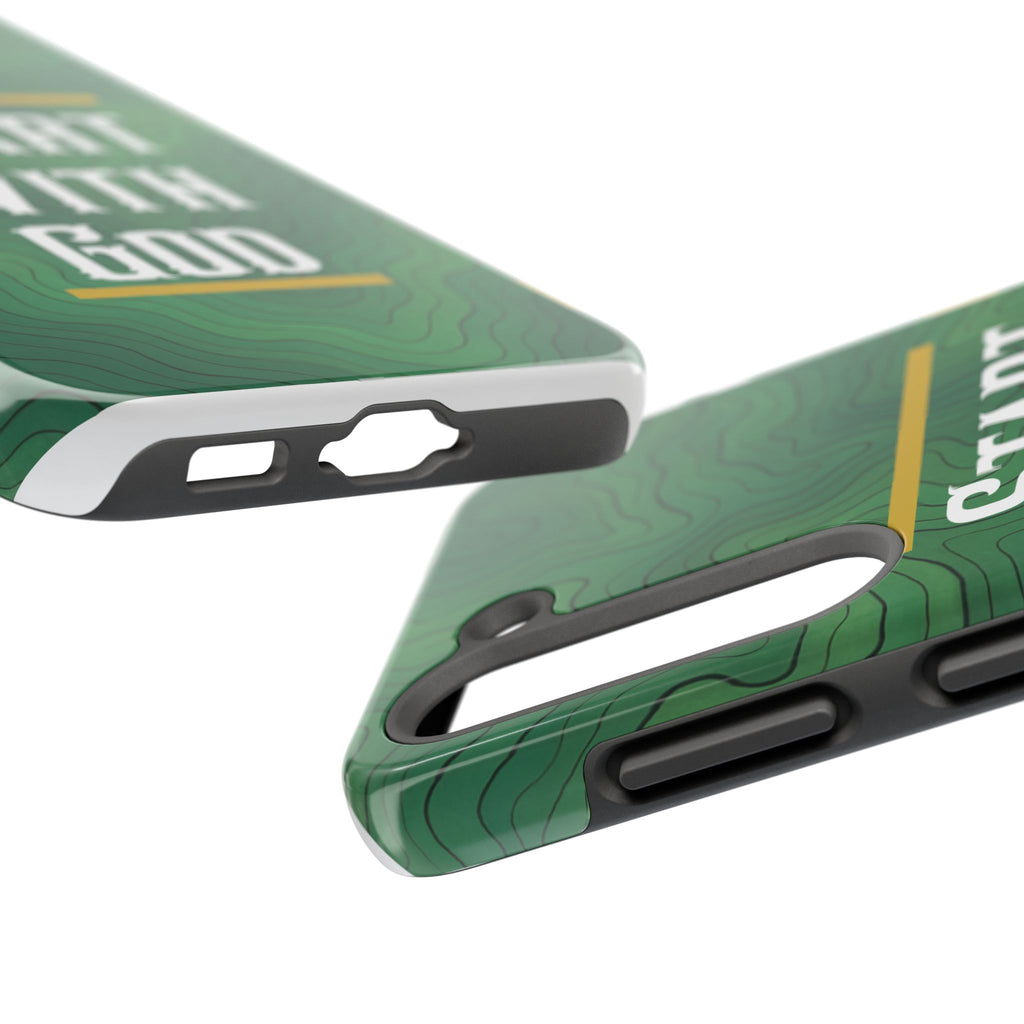 Start with God - Phone Case