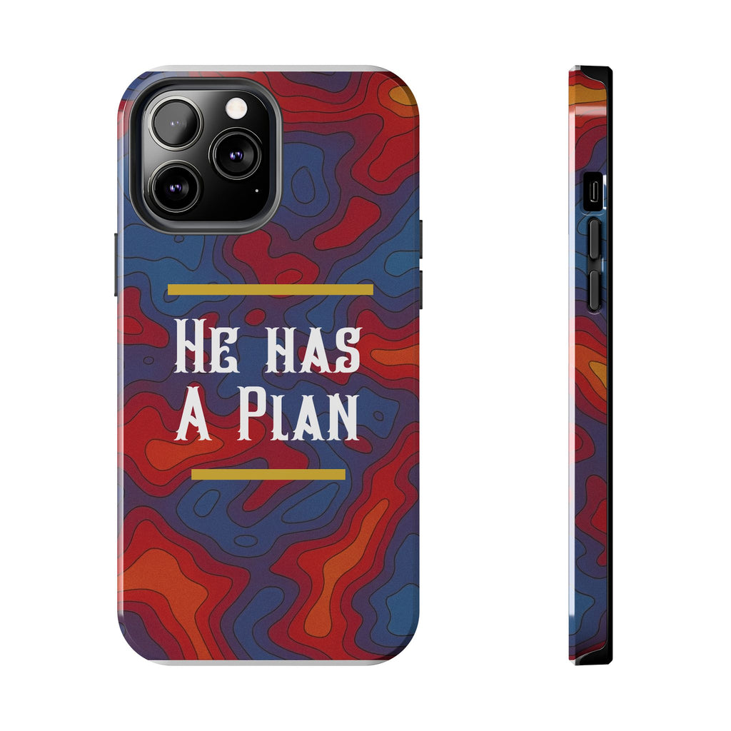 He Has A Plan Phone Case
