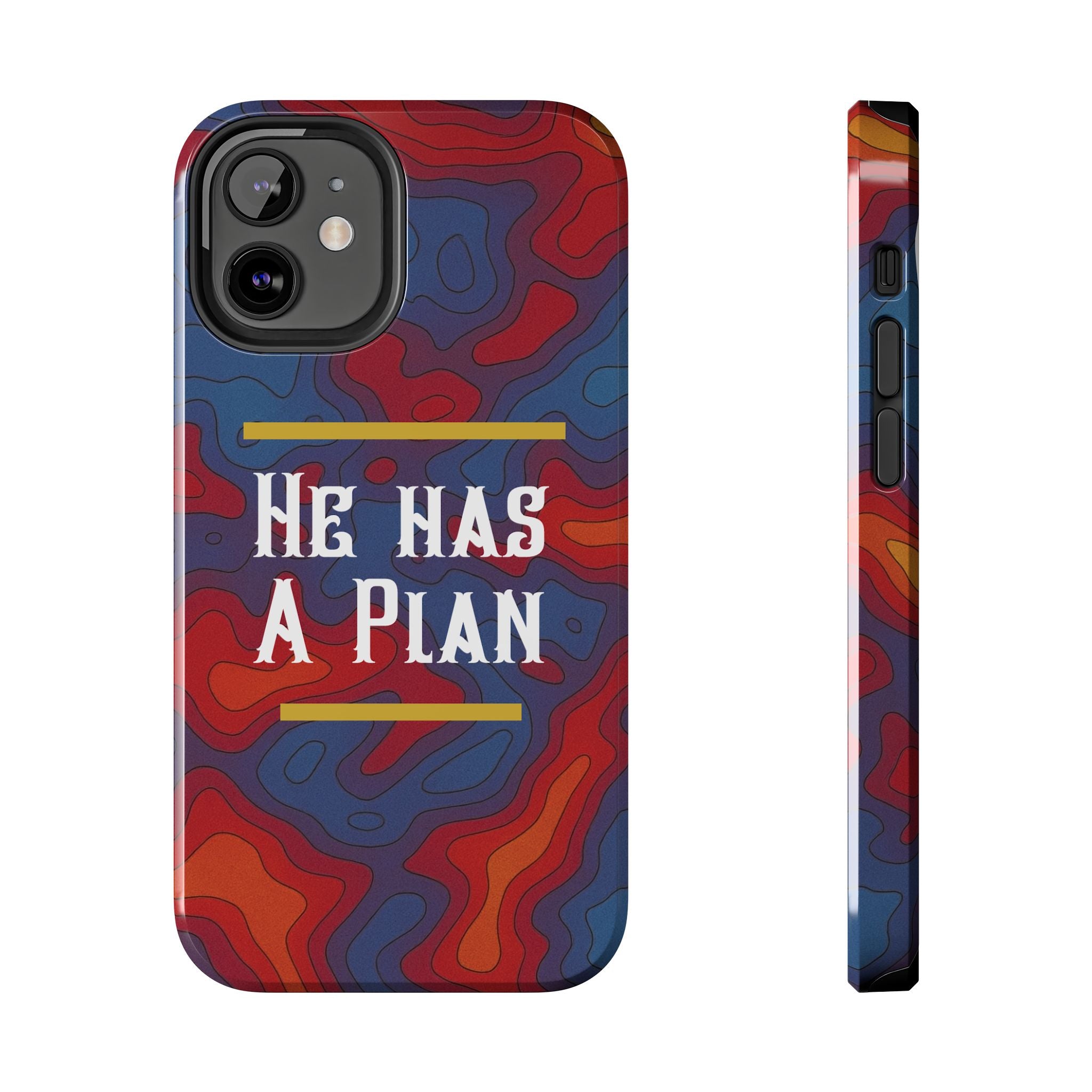 He Has A Plan Phone Case