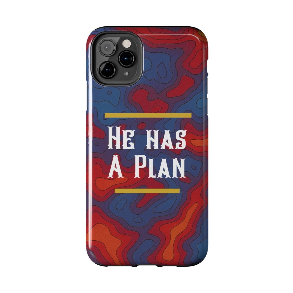 He Has A Plan Phone Case