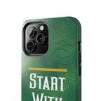 Start with God - Phone Case