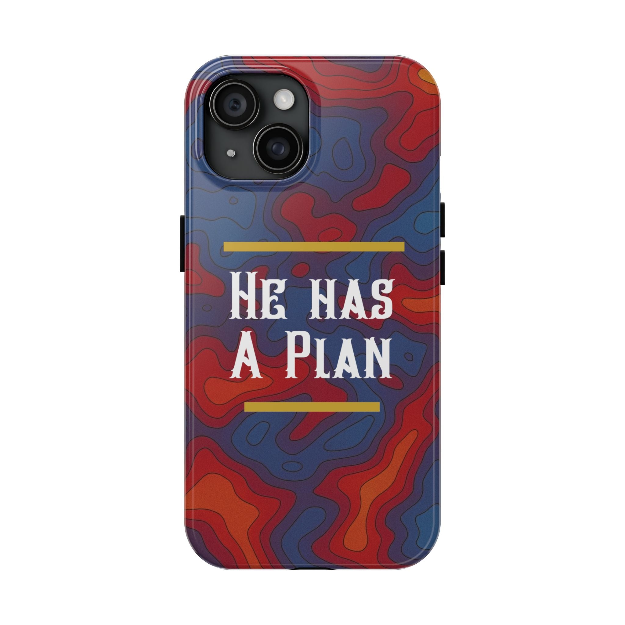 He Has A Plan Phone Case