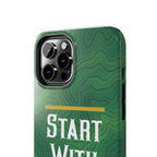 Start with God - Phone Case