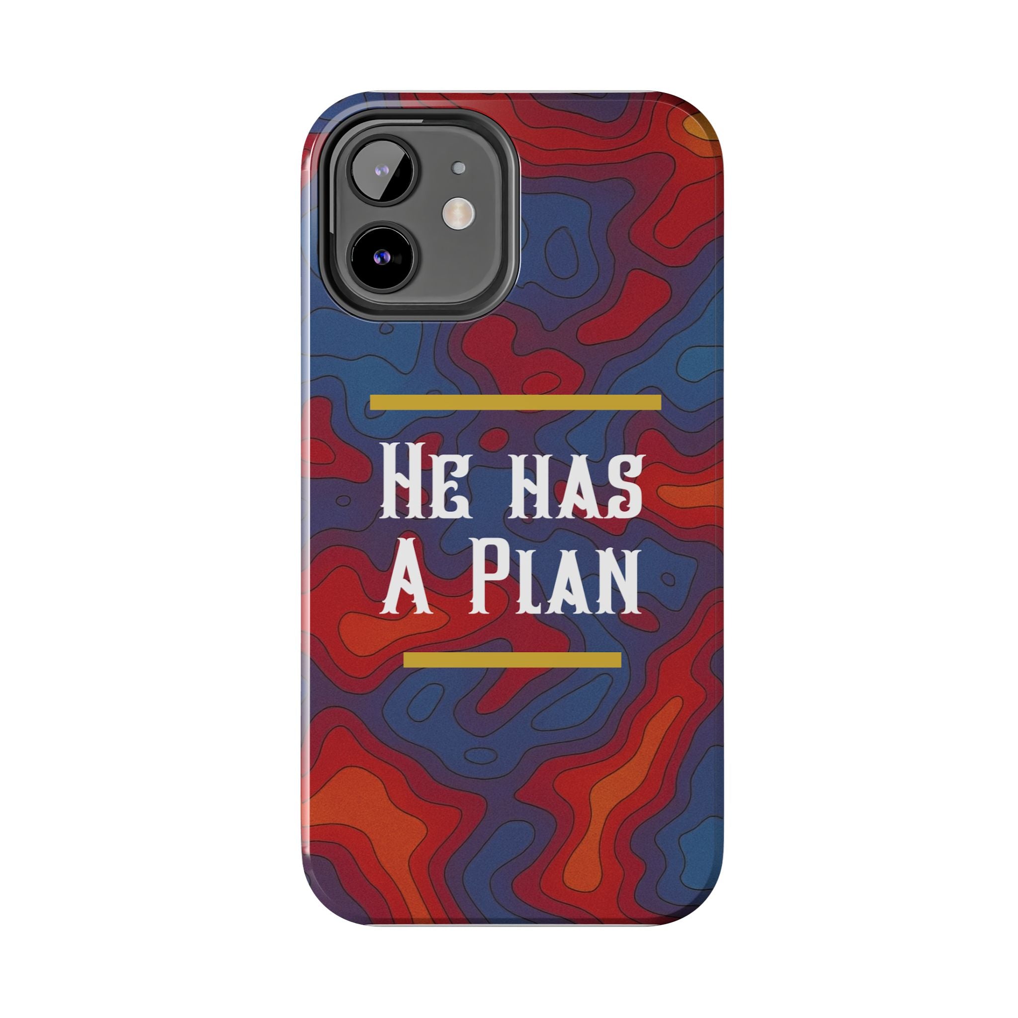 He Has A Plan Phone Case