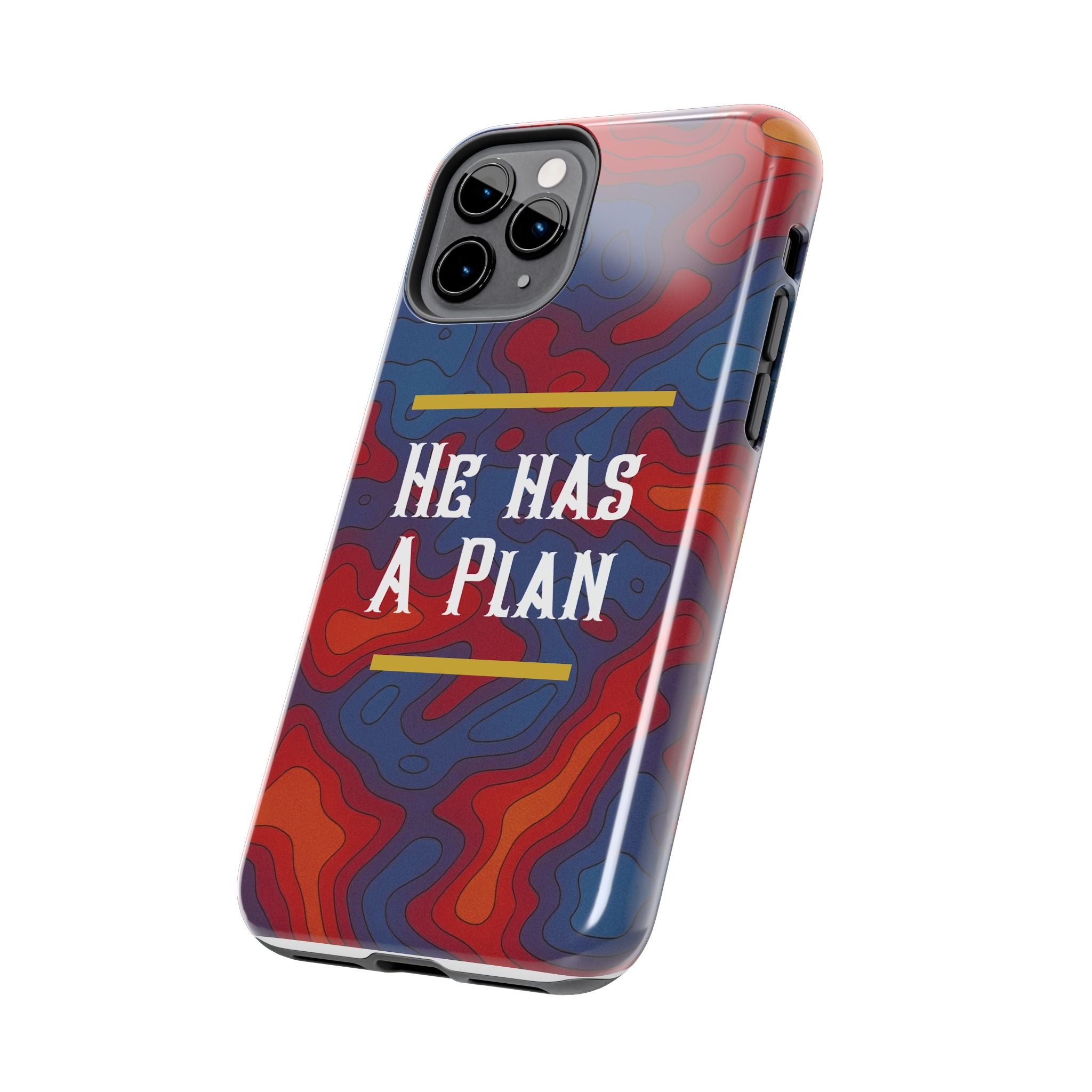 He Has A Plan Phone Case