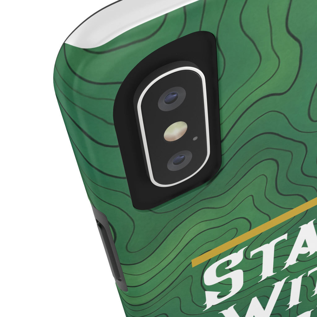 Start with God - Phone Case