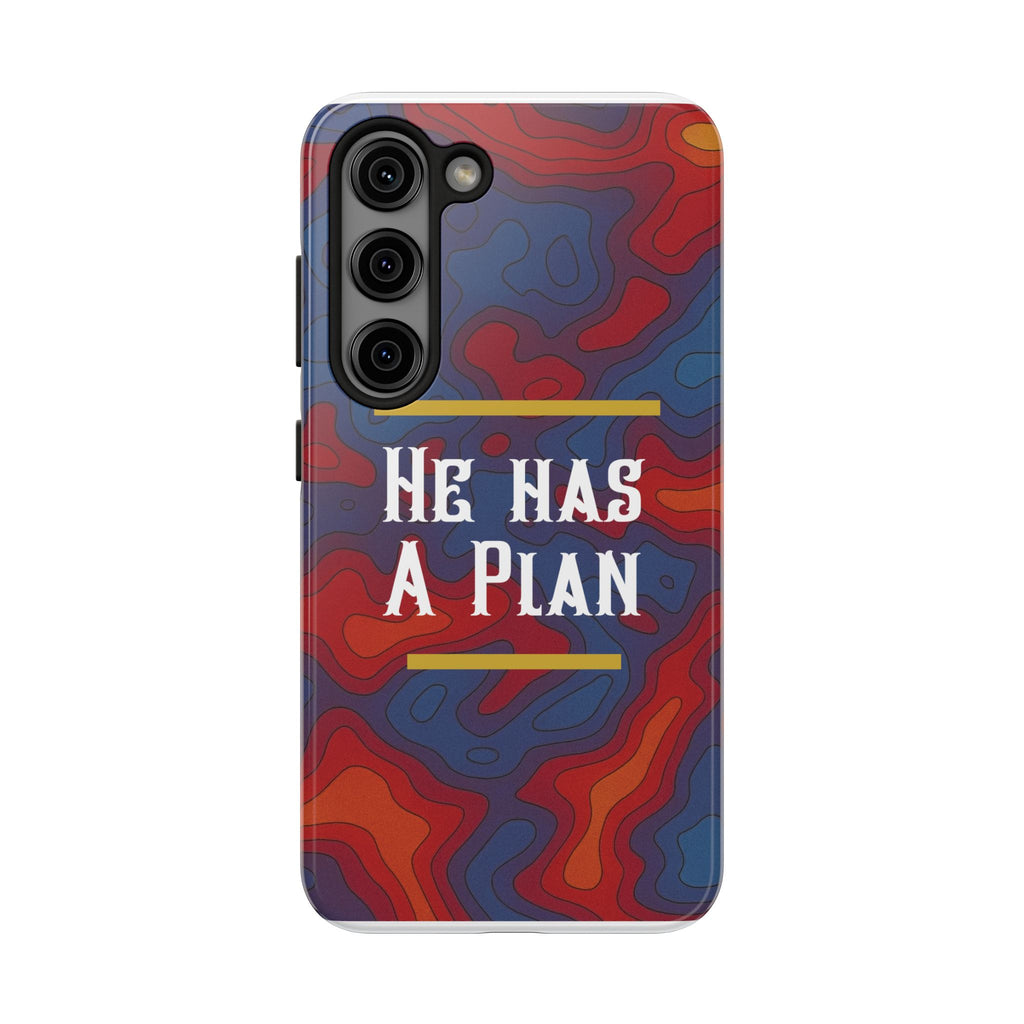 He Has A Plan Phone Case