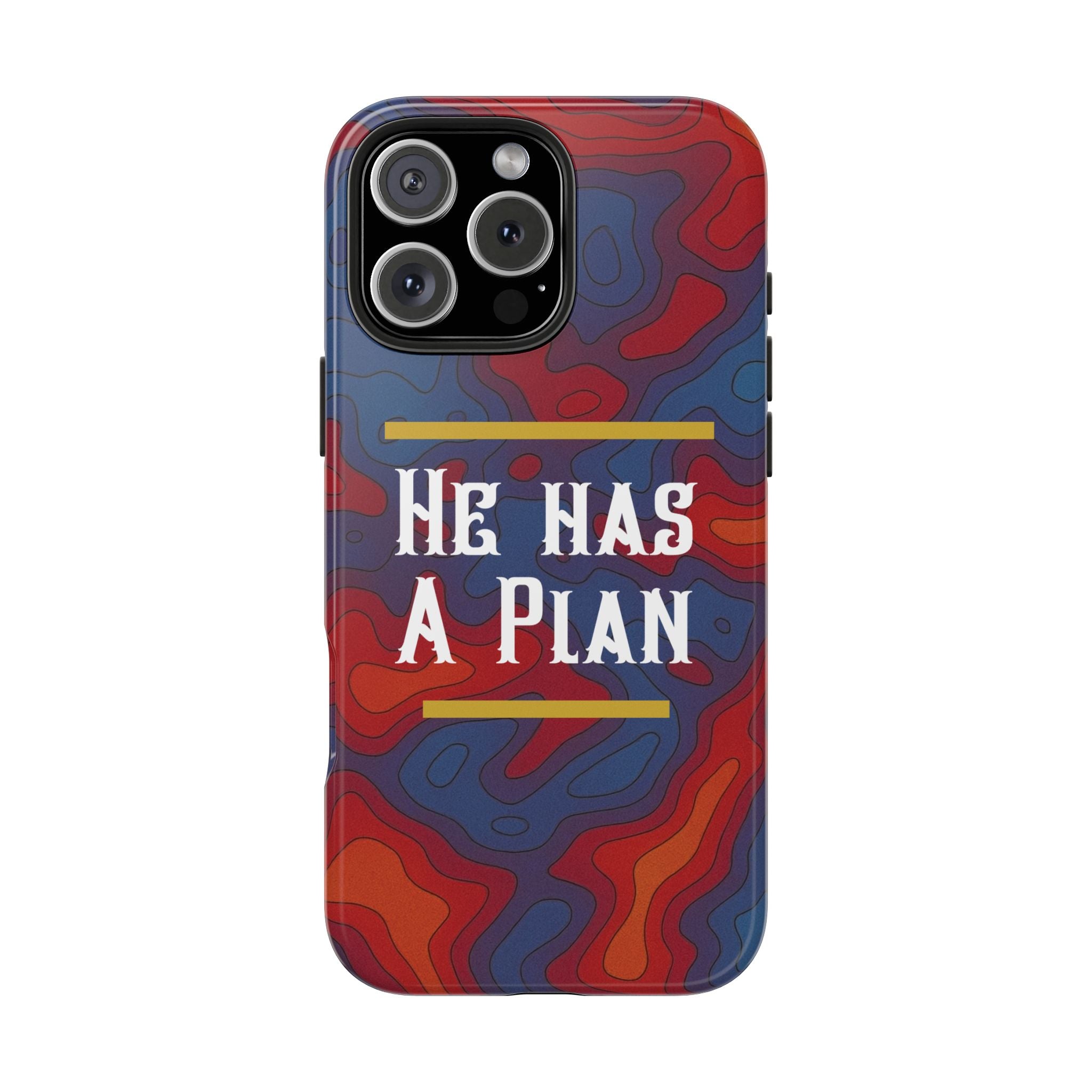 He Has A Plan Phone Case