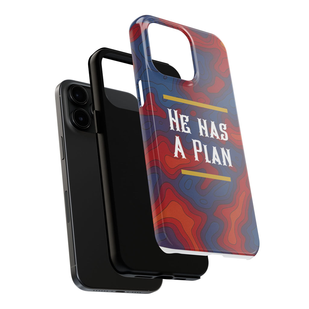 He Has A Plan Phone Case
