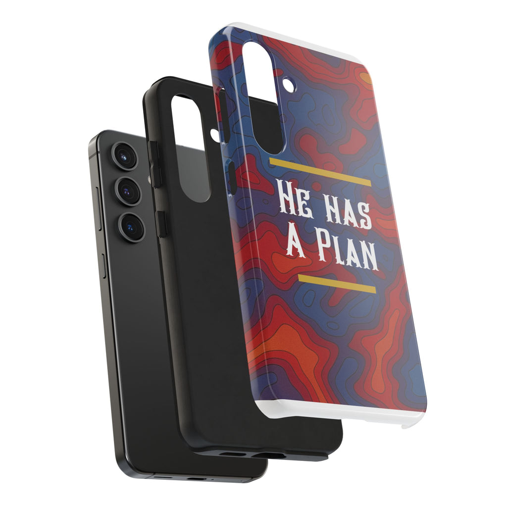 He Has A Plan Phone Case