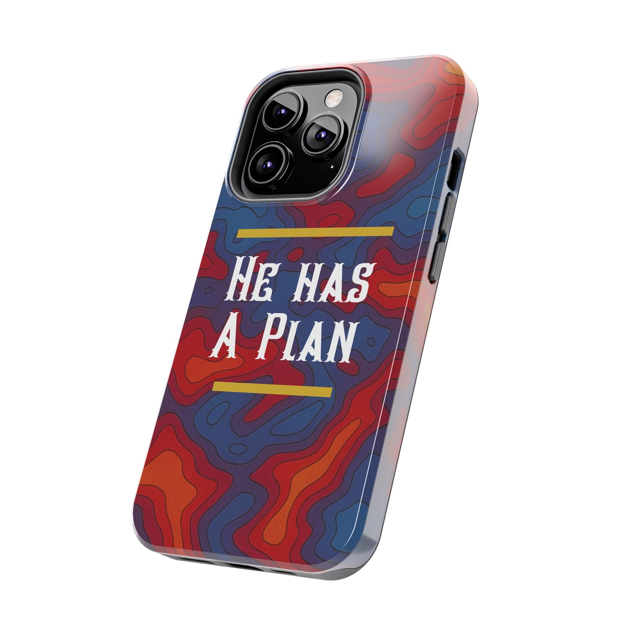 He Has A Plan Phone Case