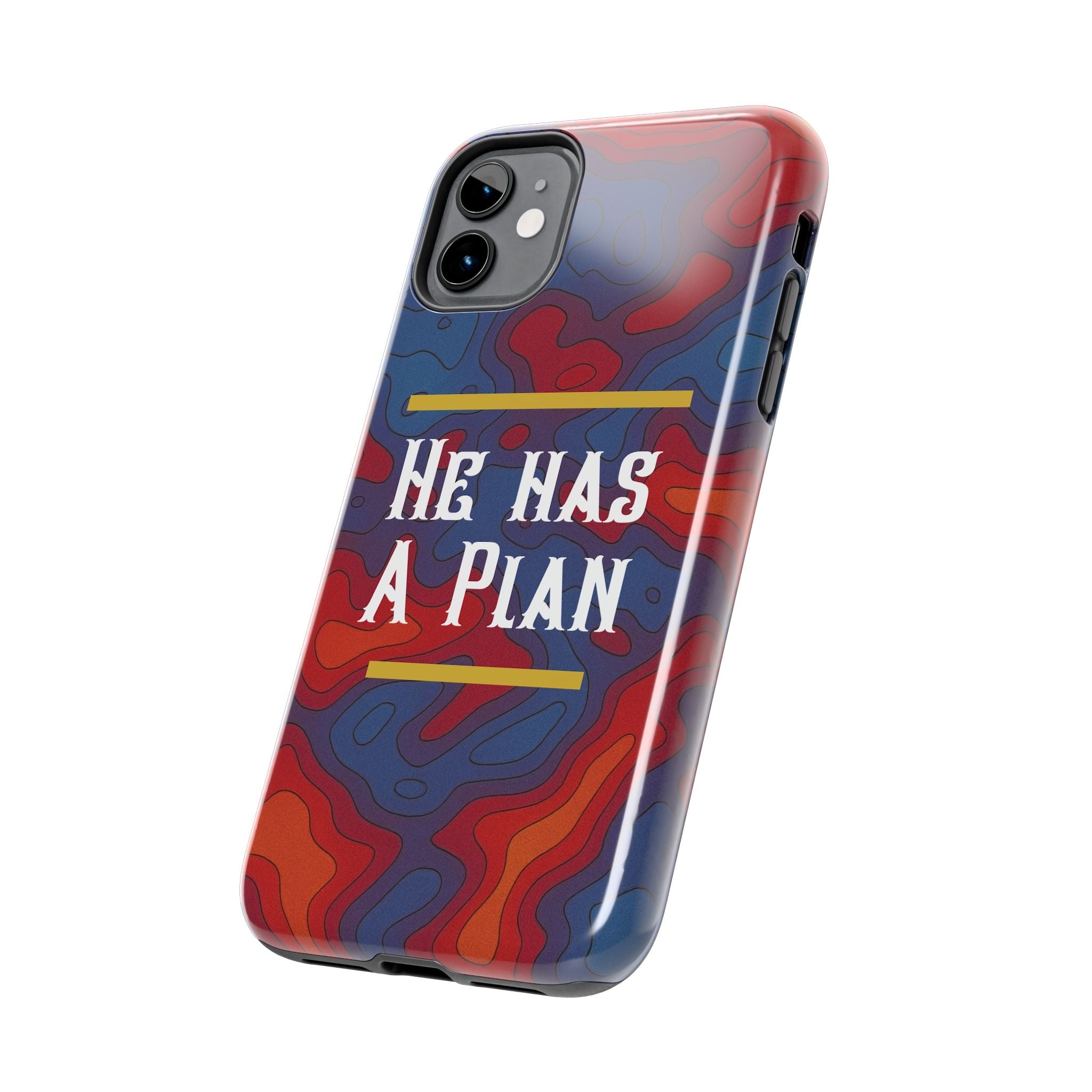 He Has A Plan Phone Case