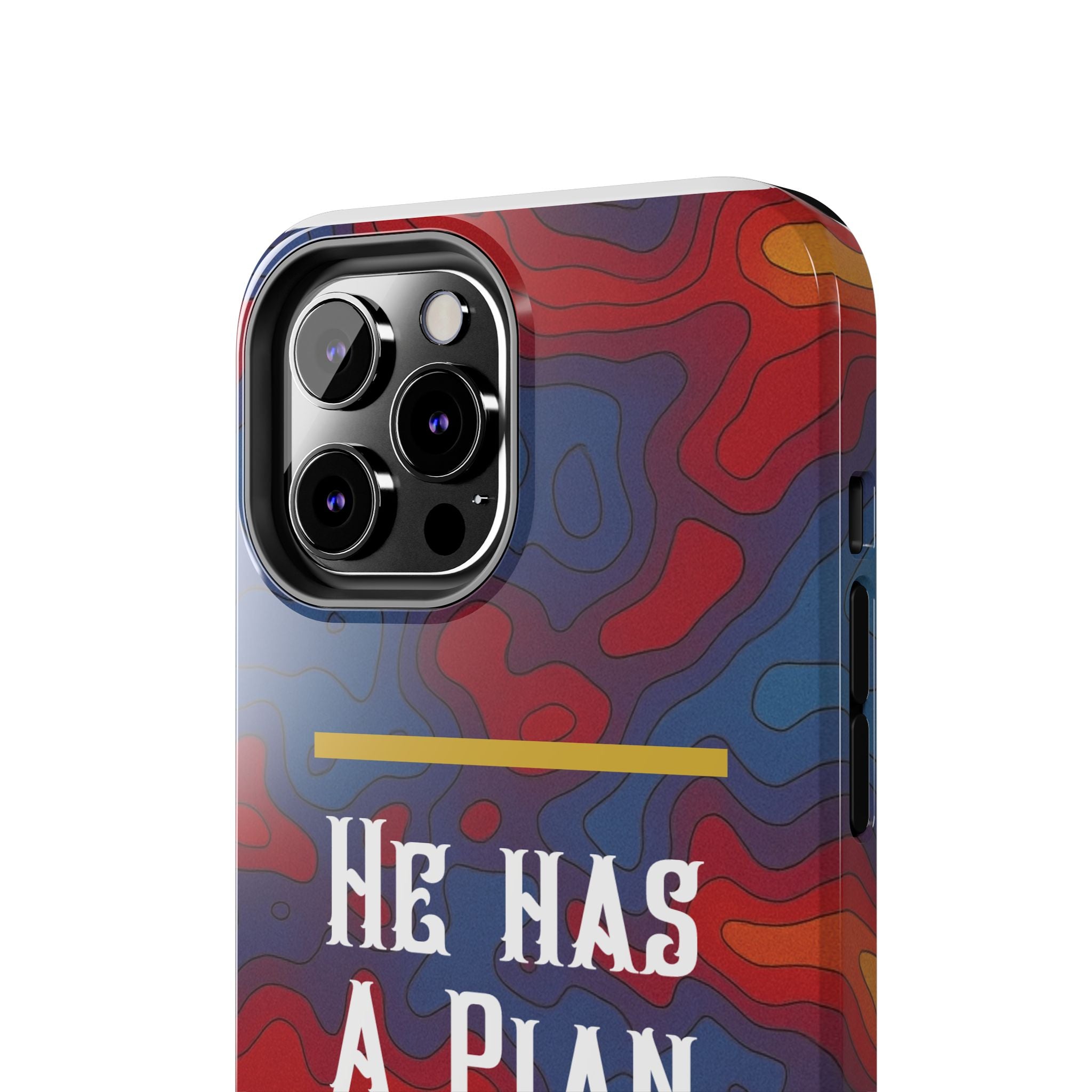 He Has A Plan Phone Case