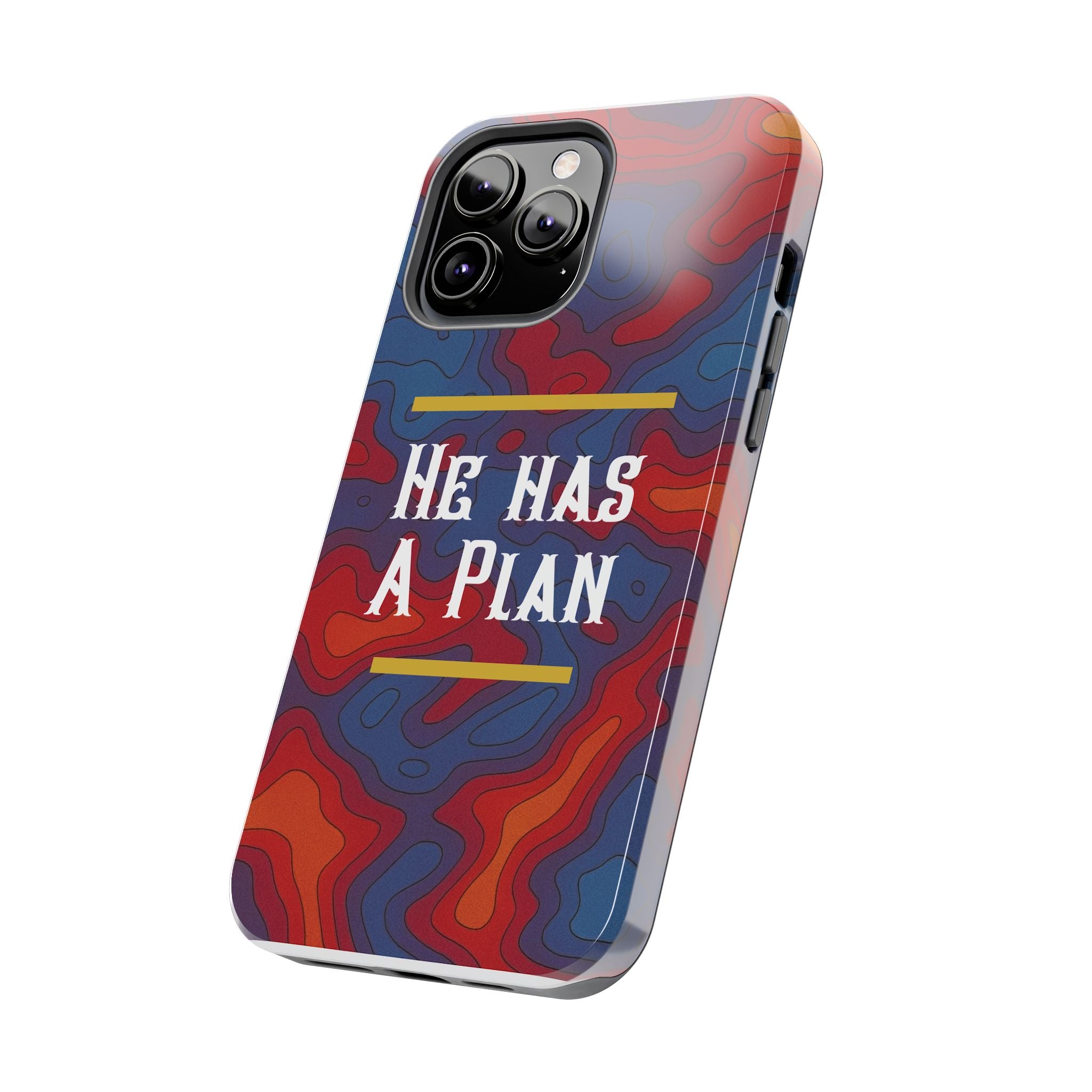 He Has A Plan Phone Case