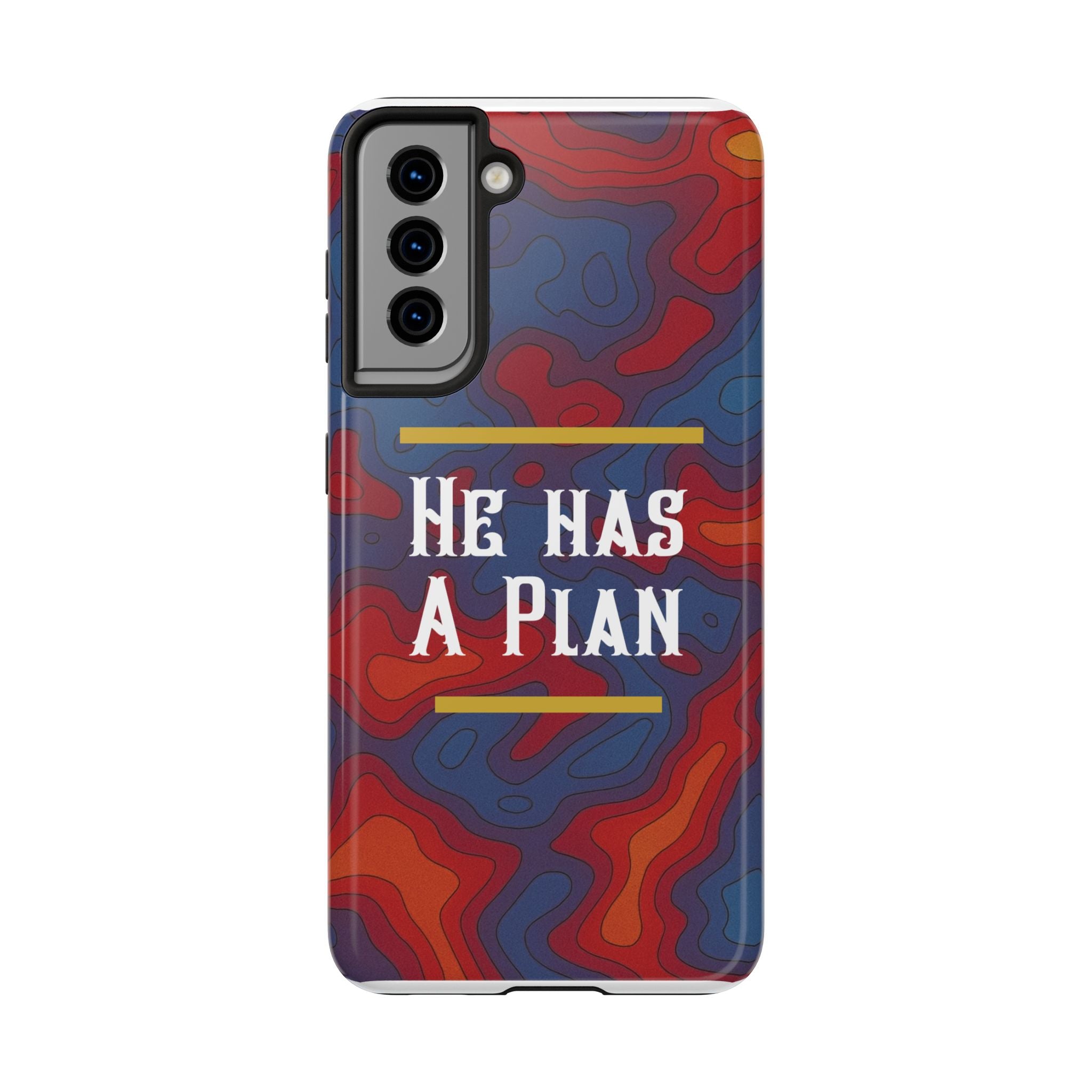 He Has A Plan Phone Case