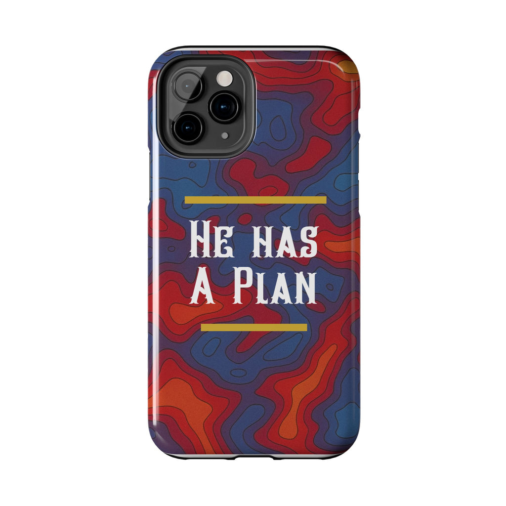 He Has A Plan Phone Case