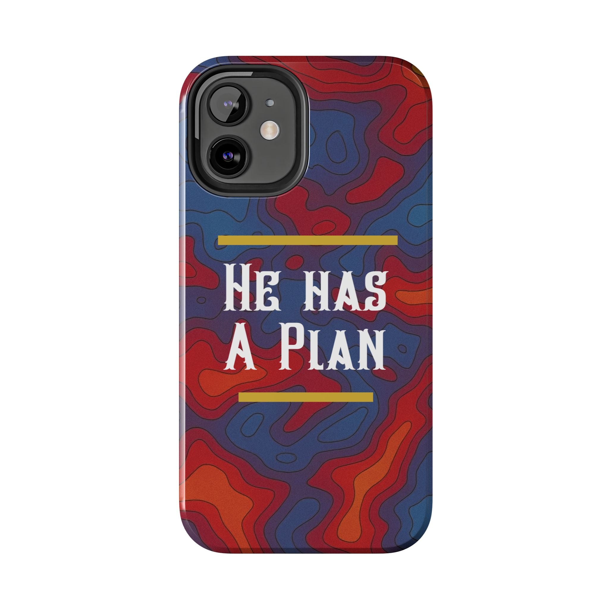 He Has A Plan Phone Case
