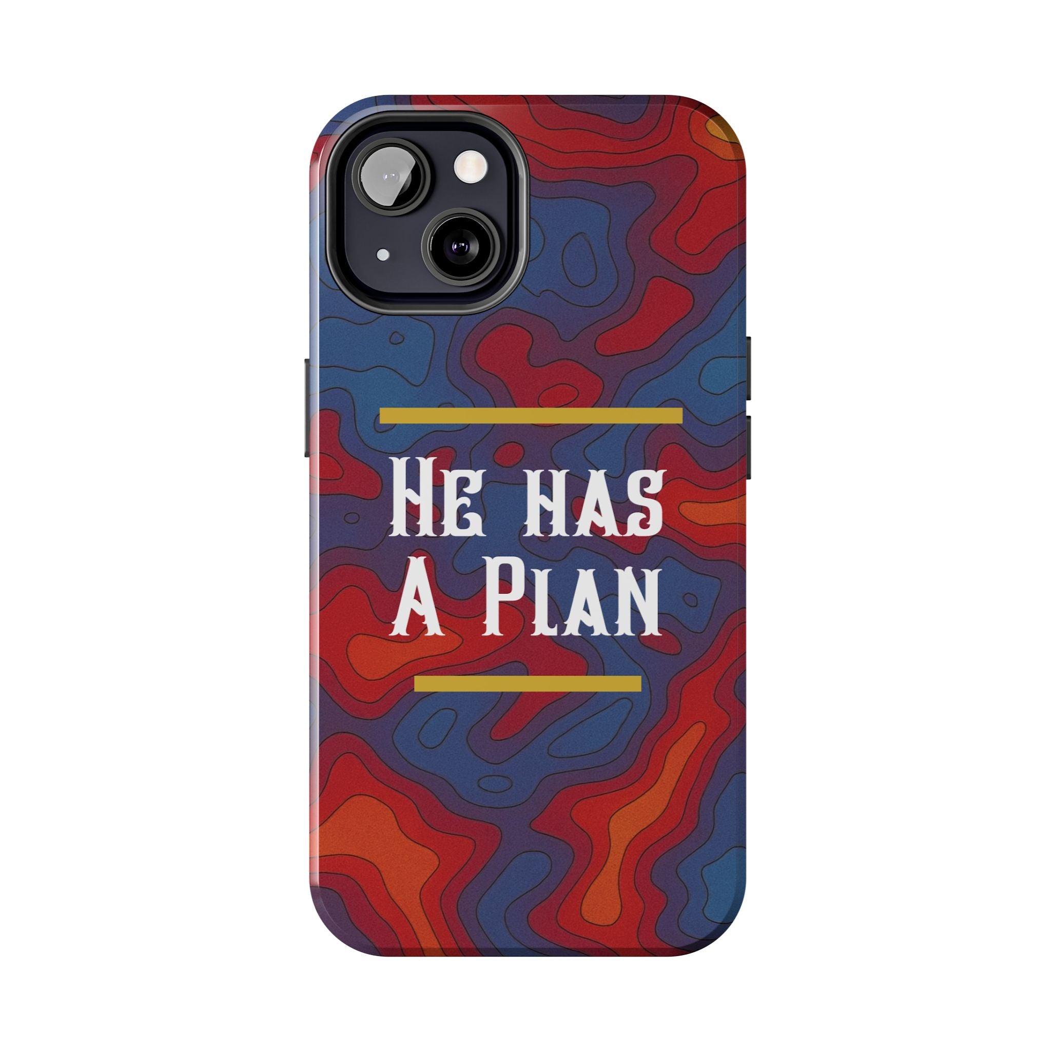 He Has A Plan Phone Case