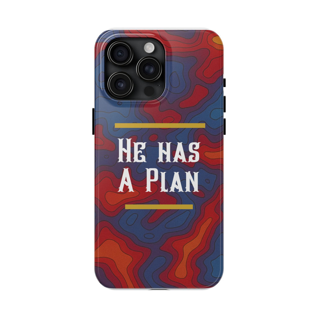 He Has A Plan Phone Case