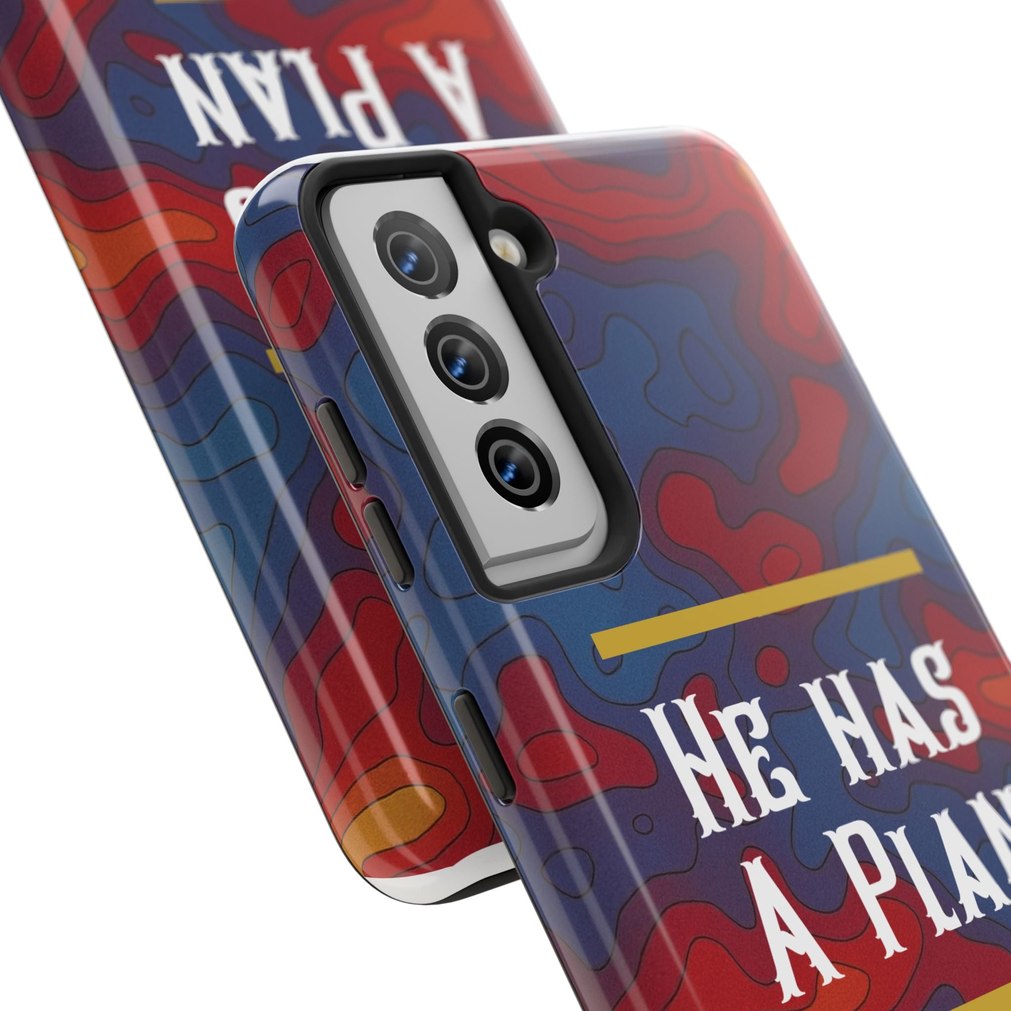 He Has A Plan Phone Case