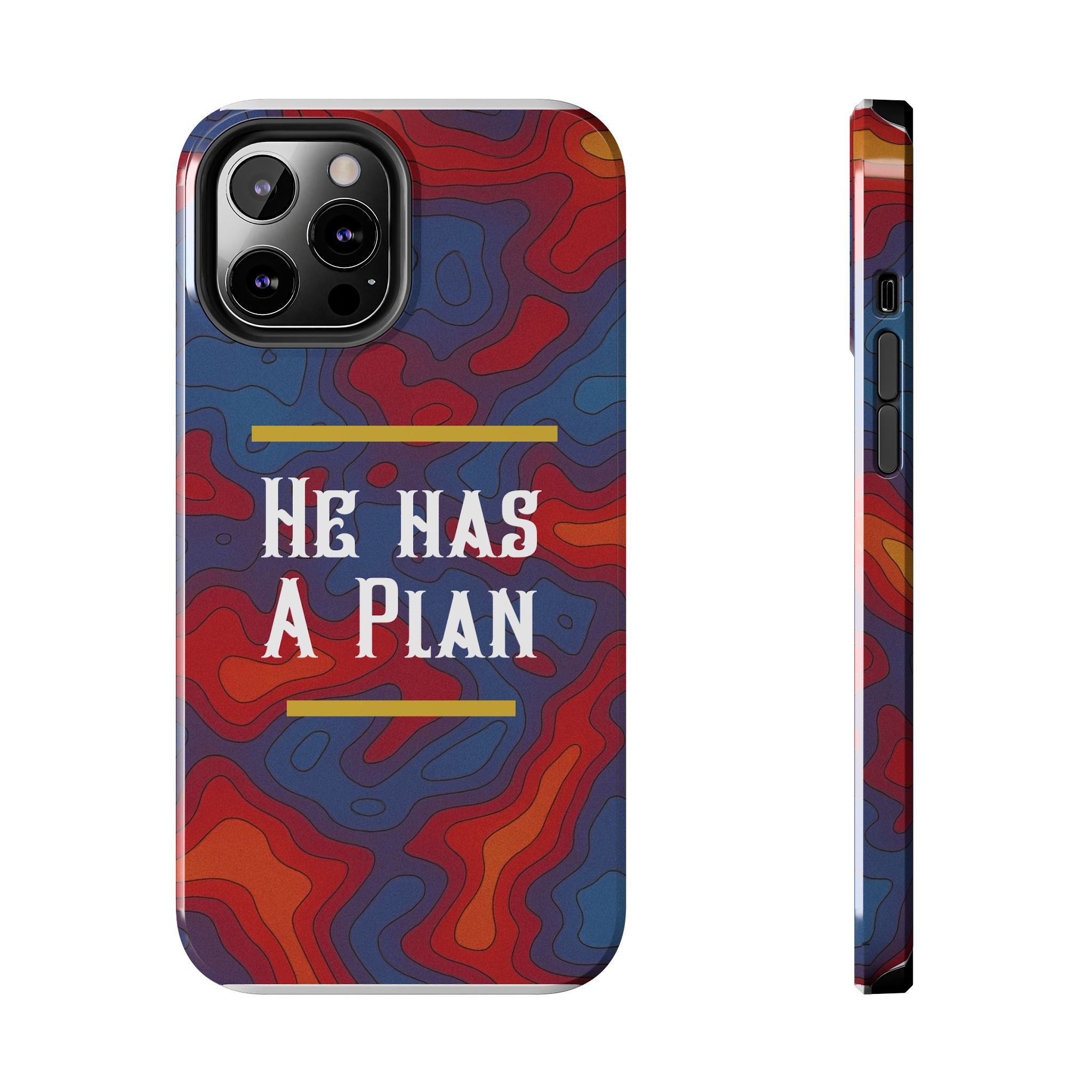 He Has A Plan Phone Case