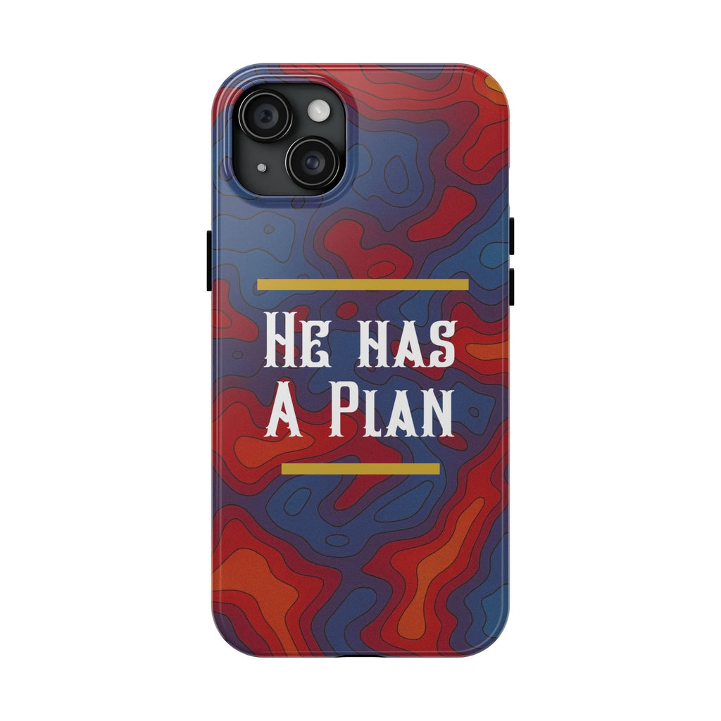 He Has A Plan Phone Case