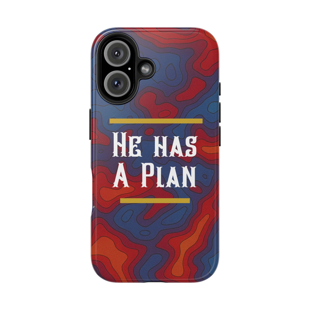 He Has A Plan Phone Case